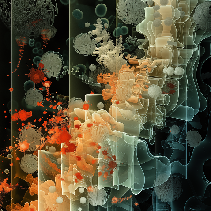 Microscopic Voyage (6), 2024