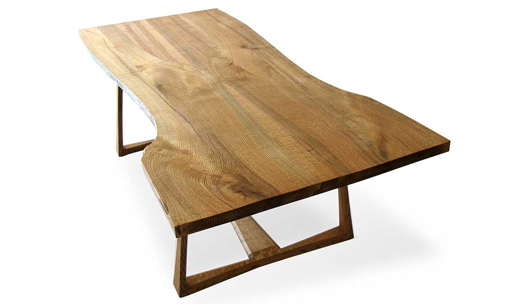 Trapezoid Dining Table