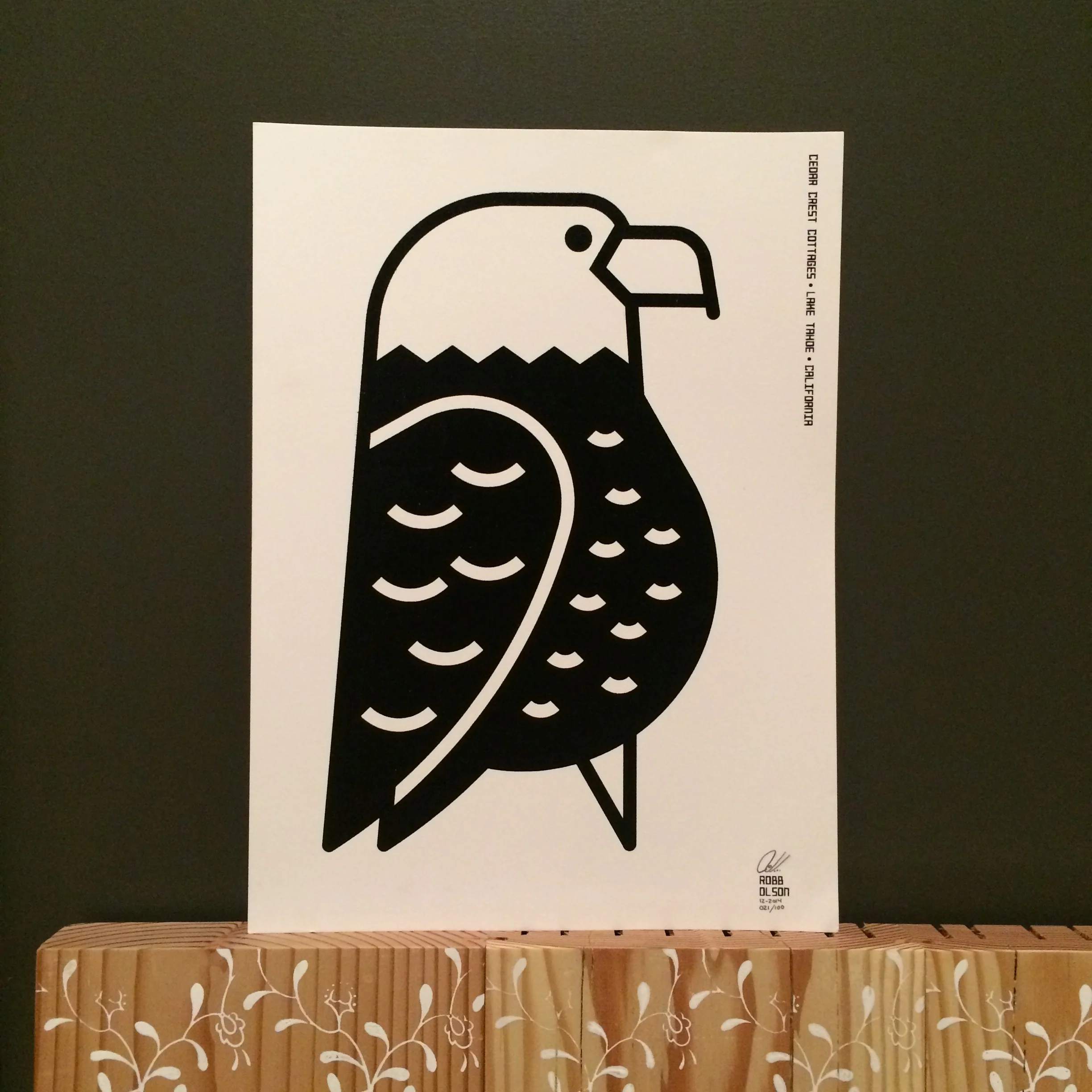 Tahoe Eagle - Screen Print