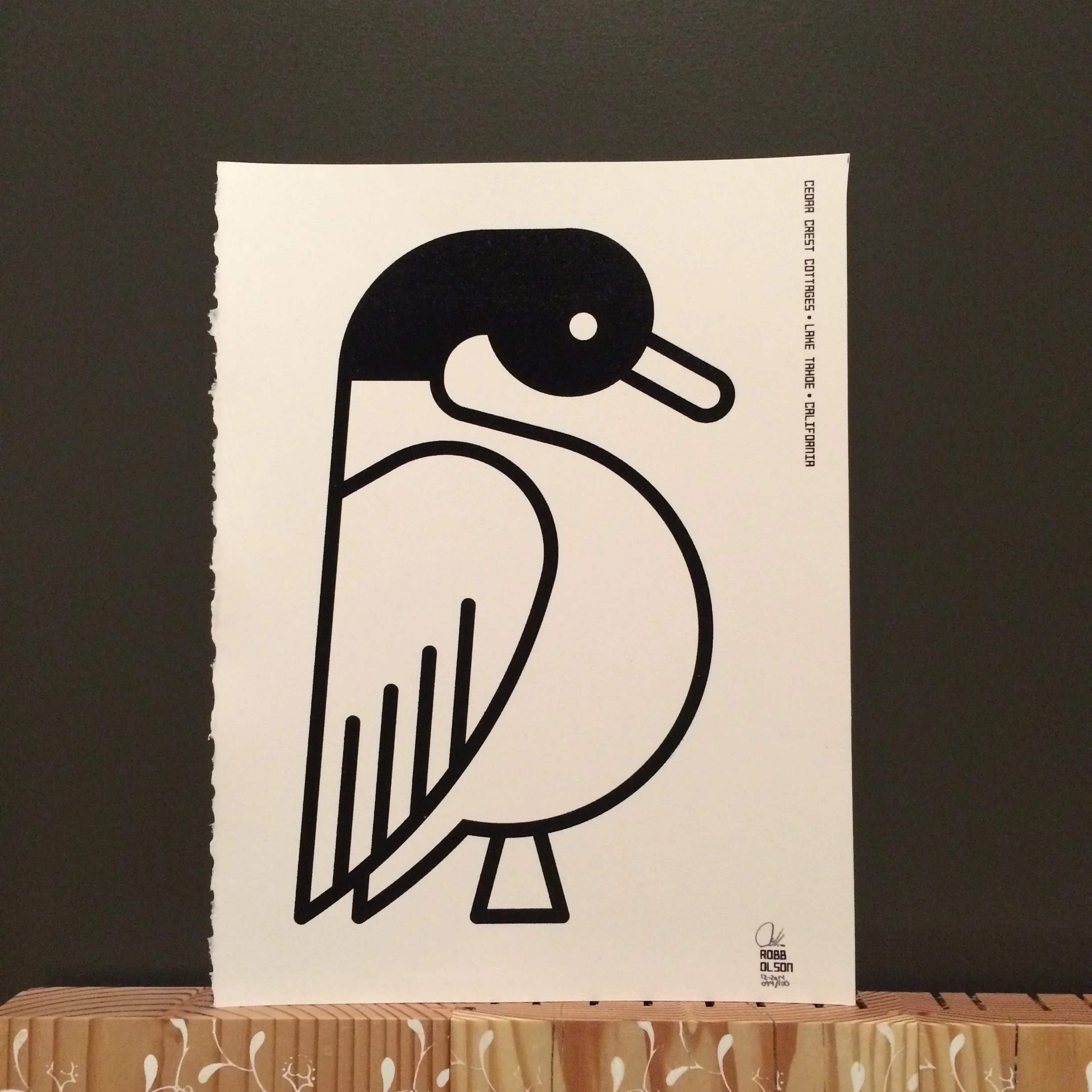 Tahoe Mallard - Screen Print