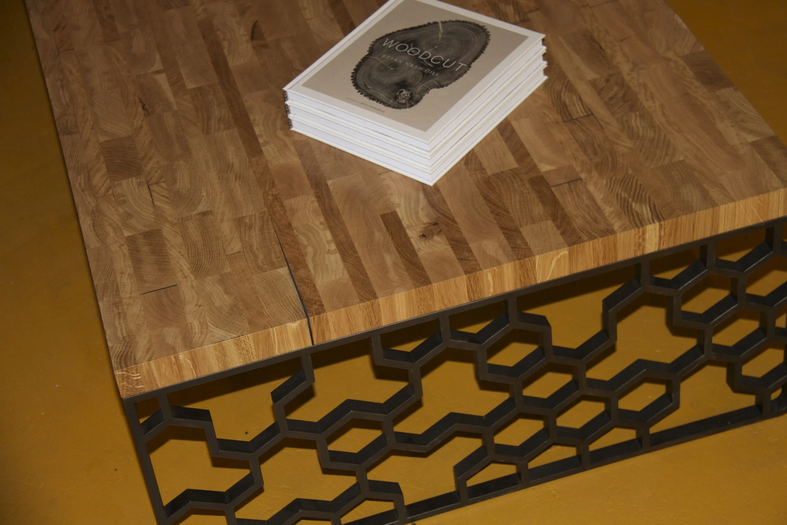 Hexa-gone Coffee Table Pair