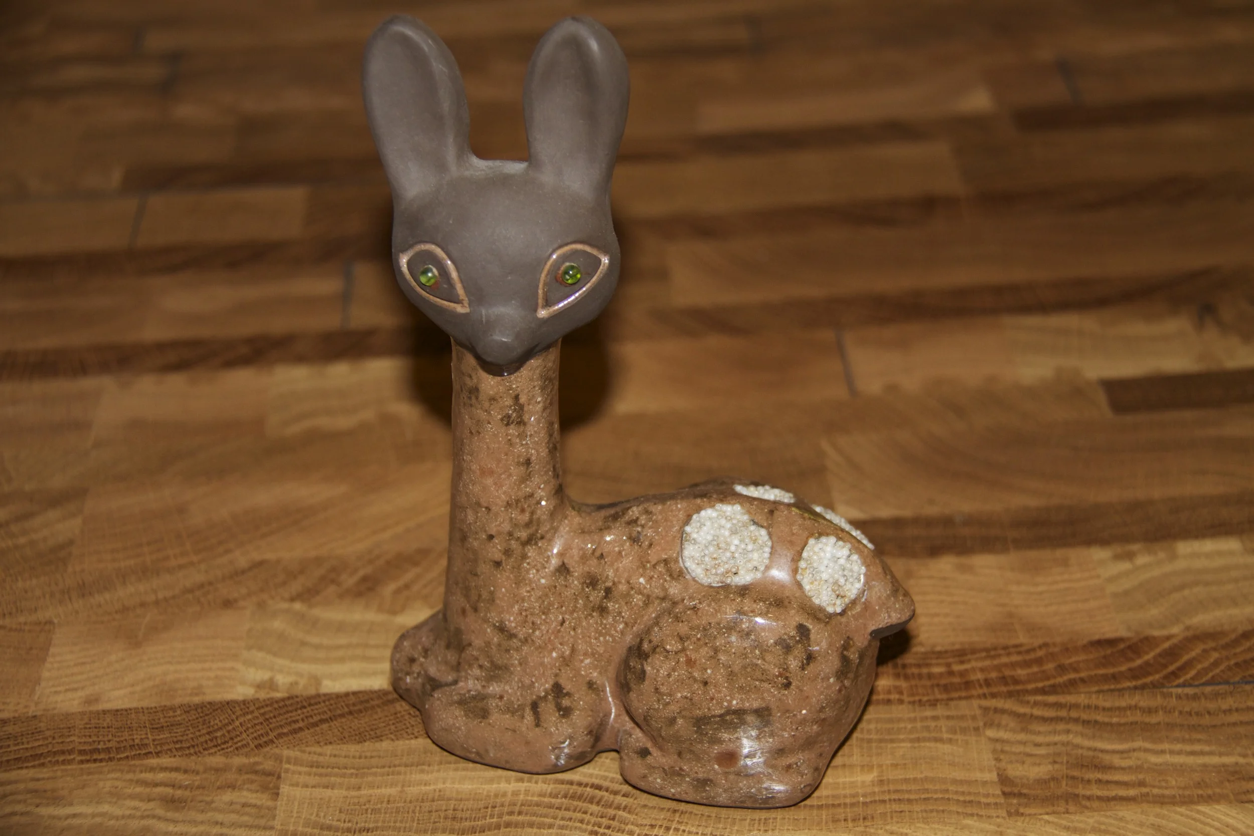 Figurine - Vintage - Swedish - Karl Erik - Iwar - Deer