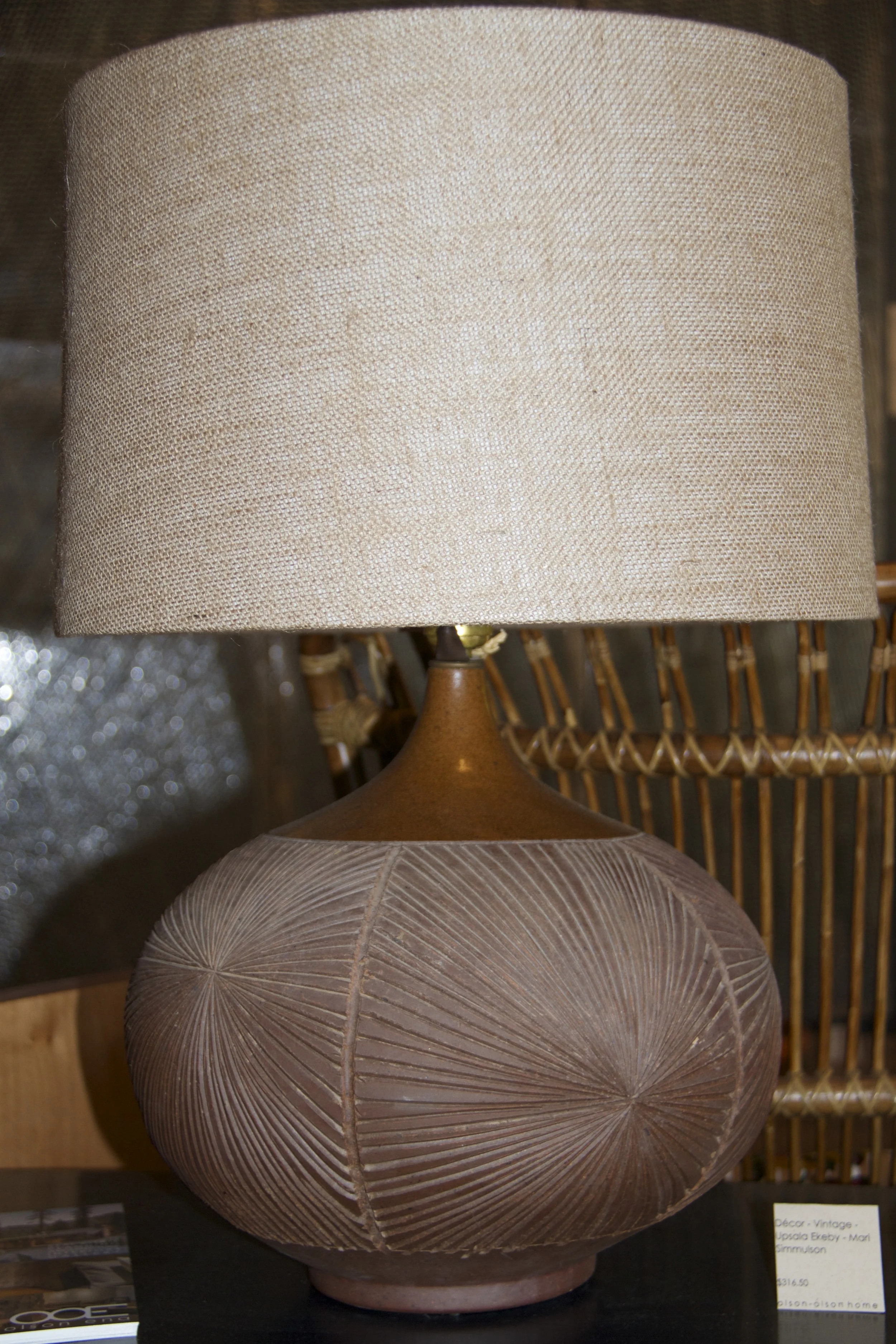 Table Lamp - Vintage - Earthgender - David Cressey + Robert Maxwell