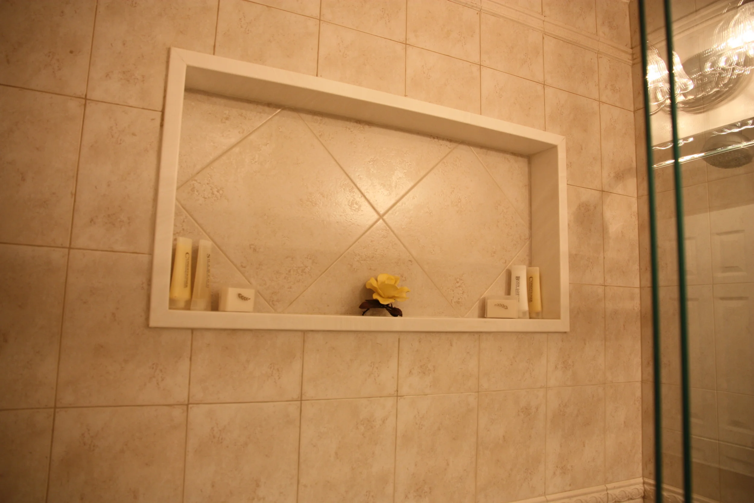 Large Shower Niche