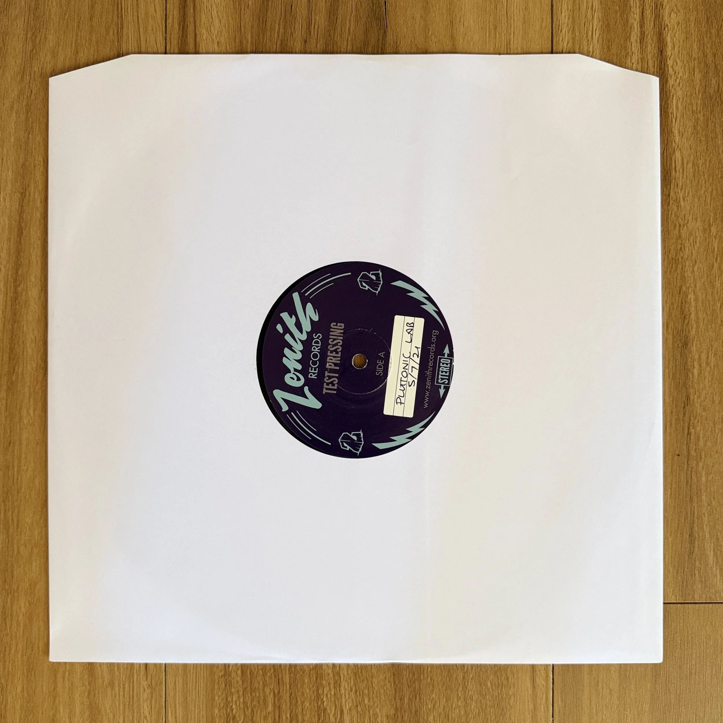 RARE TEST PRESSING - Plutonic Lab "The New Ruins" 12" EP