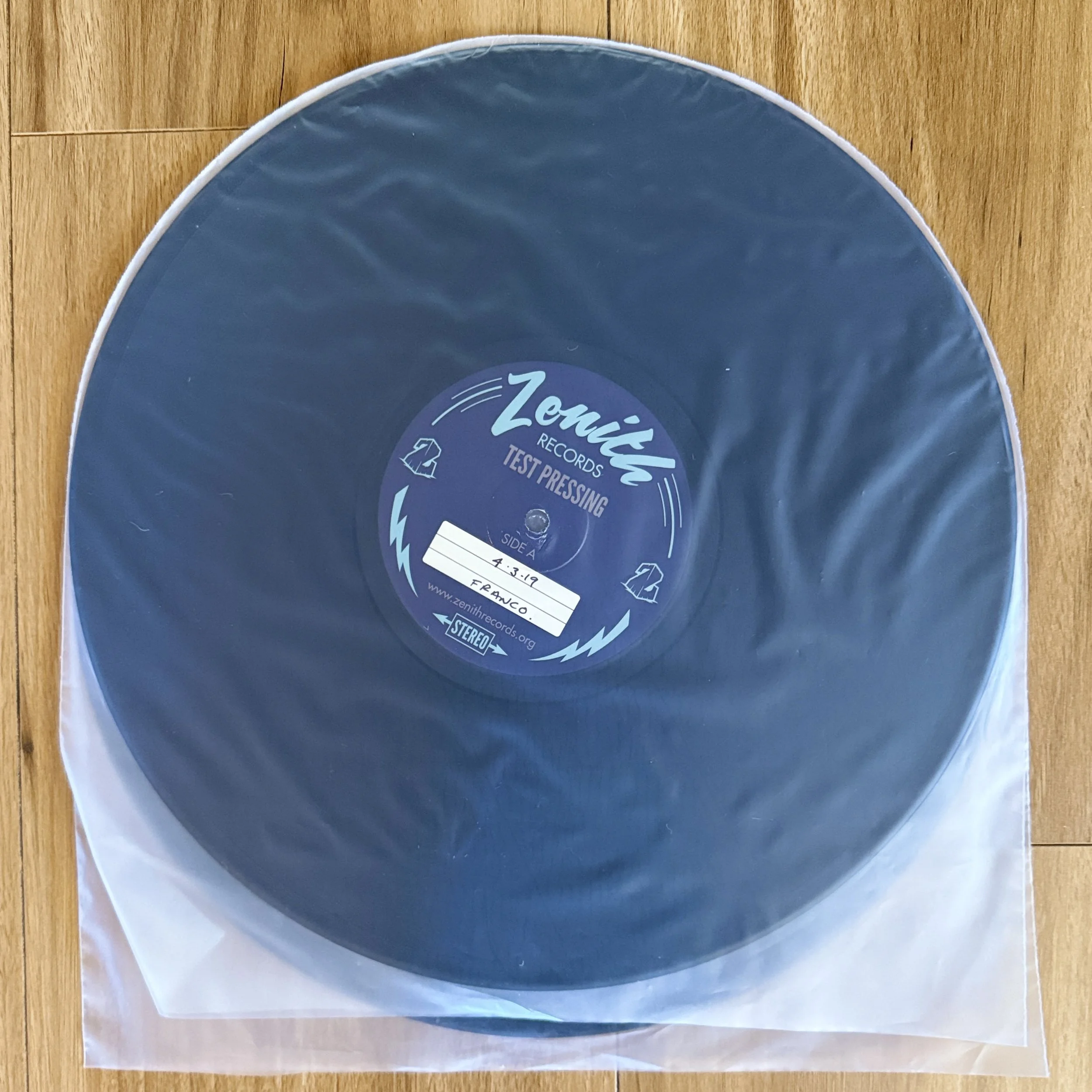 RARE TEST PRESSING - FRANCO "FRANCO" 12" EP