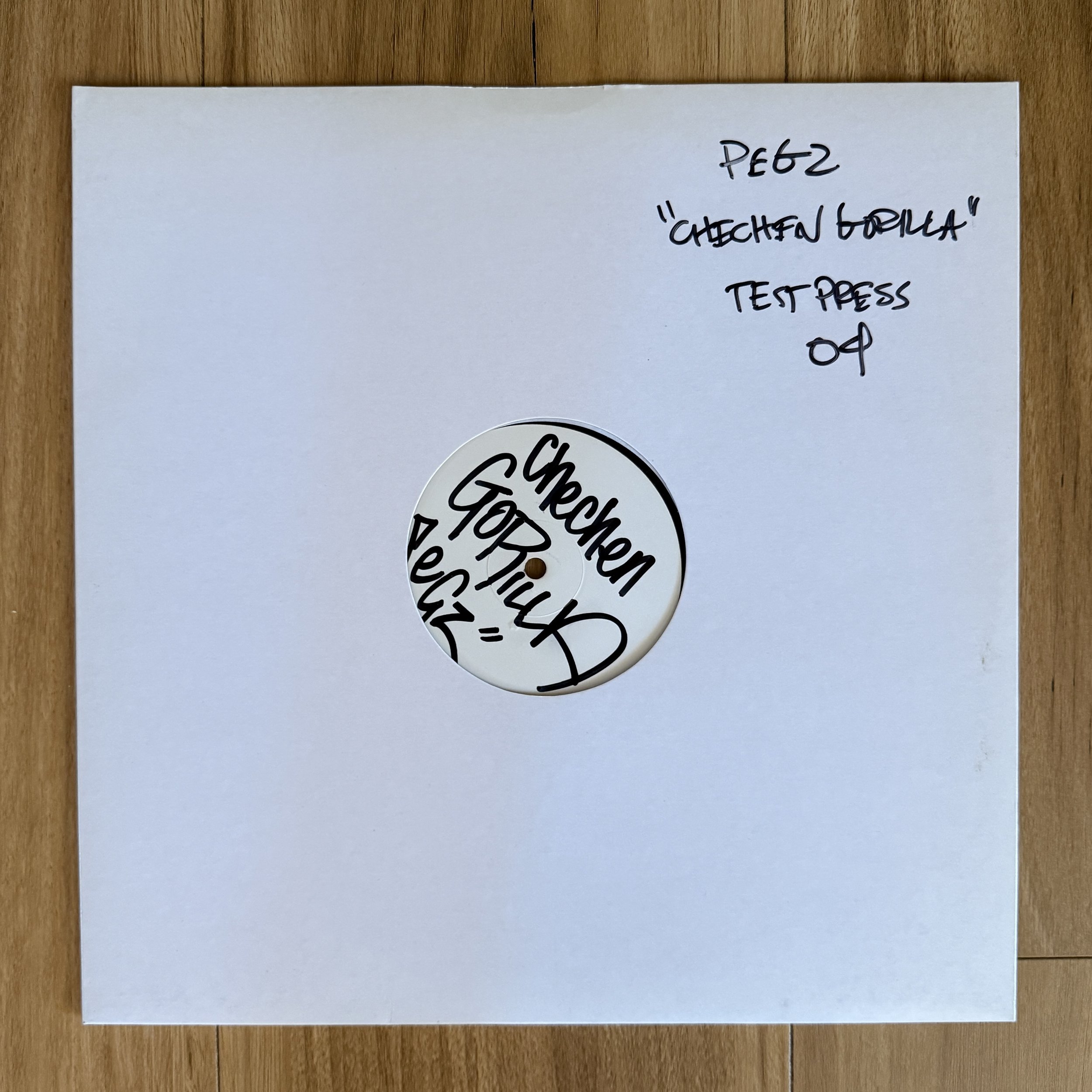 RARE TEST PRESSING - Pegz "Chechen Gorilla" 12" 2004