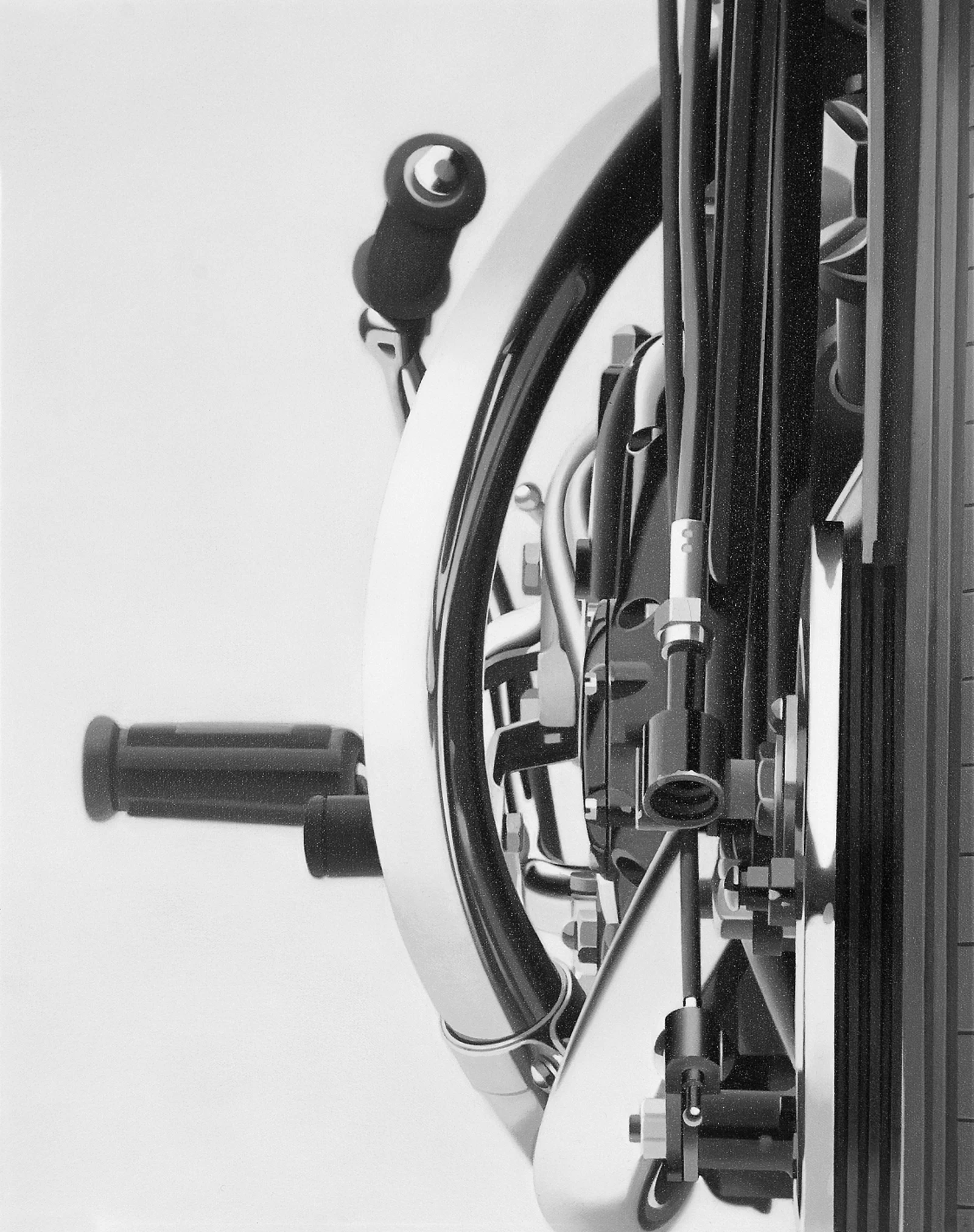 detail from Motorcycle Painting No. 1, 2008