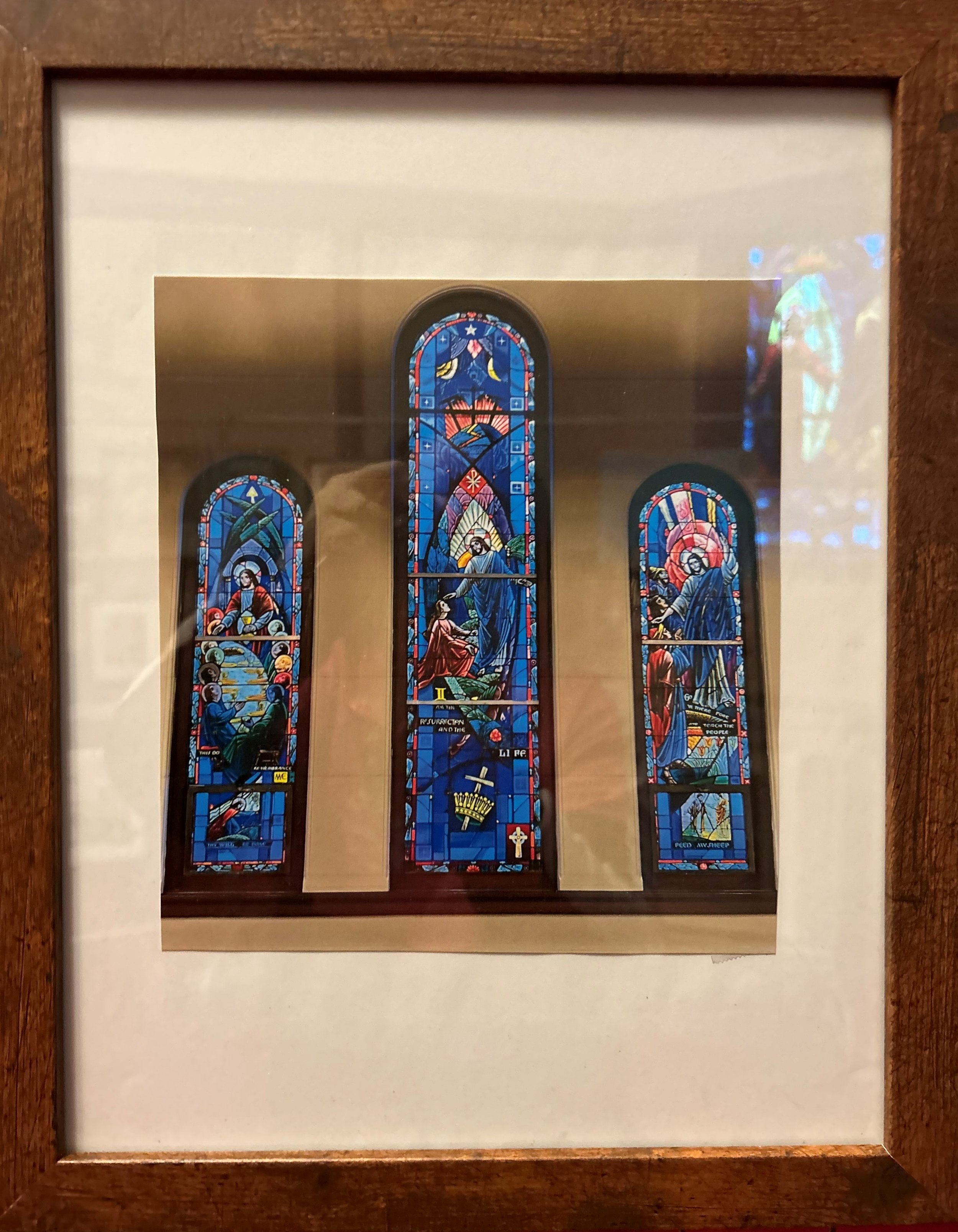 1.  Ogden Memorial Presbyterian Church Stained Glass Triptychs* Artist: Kathy Havens  Photography  $45