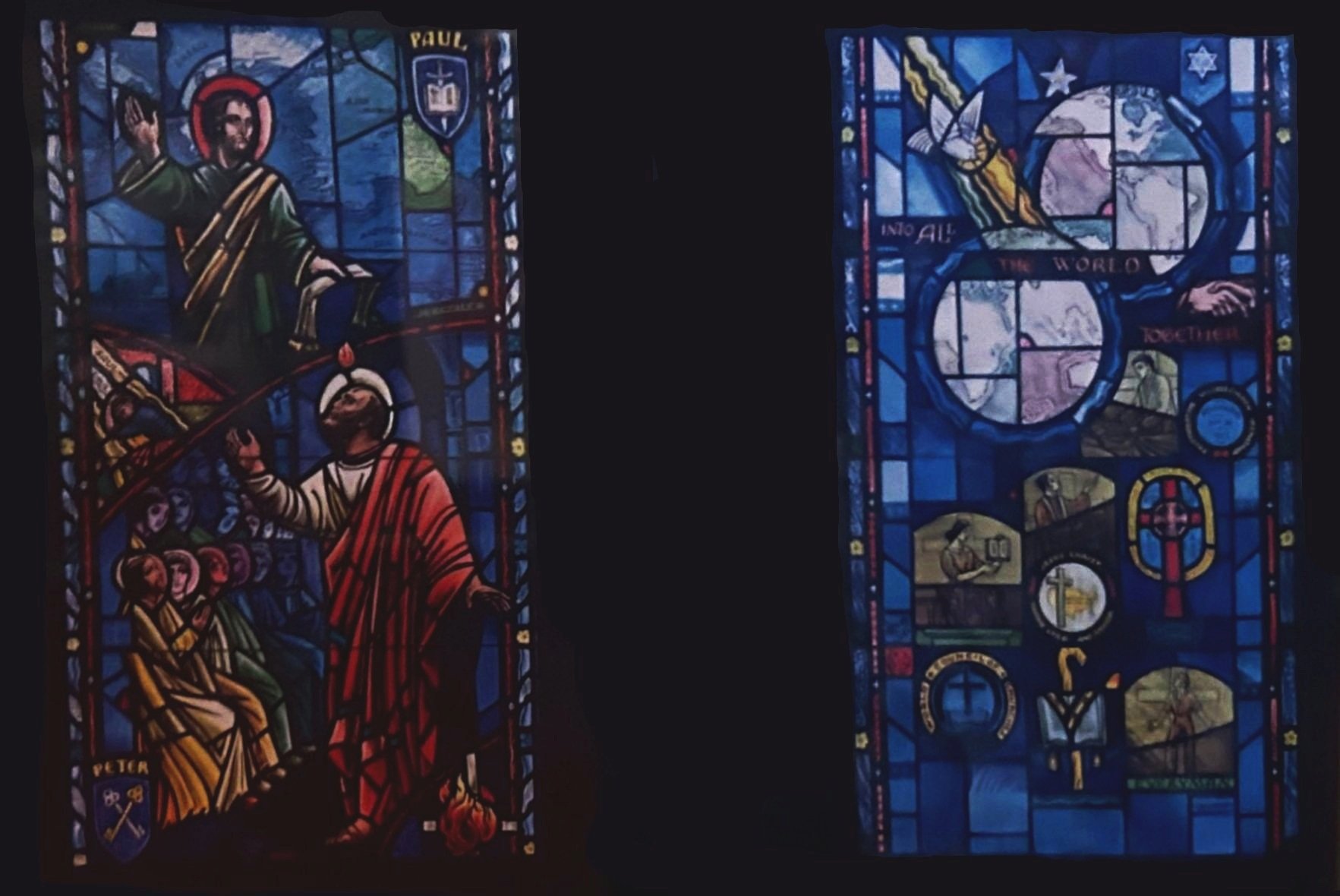 3.  Ogden Memorial Presbyterian Church Stained Glass*  Artist: Larry Kerner.  Photography.  $30