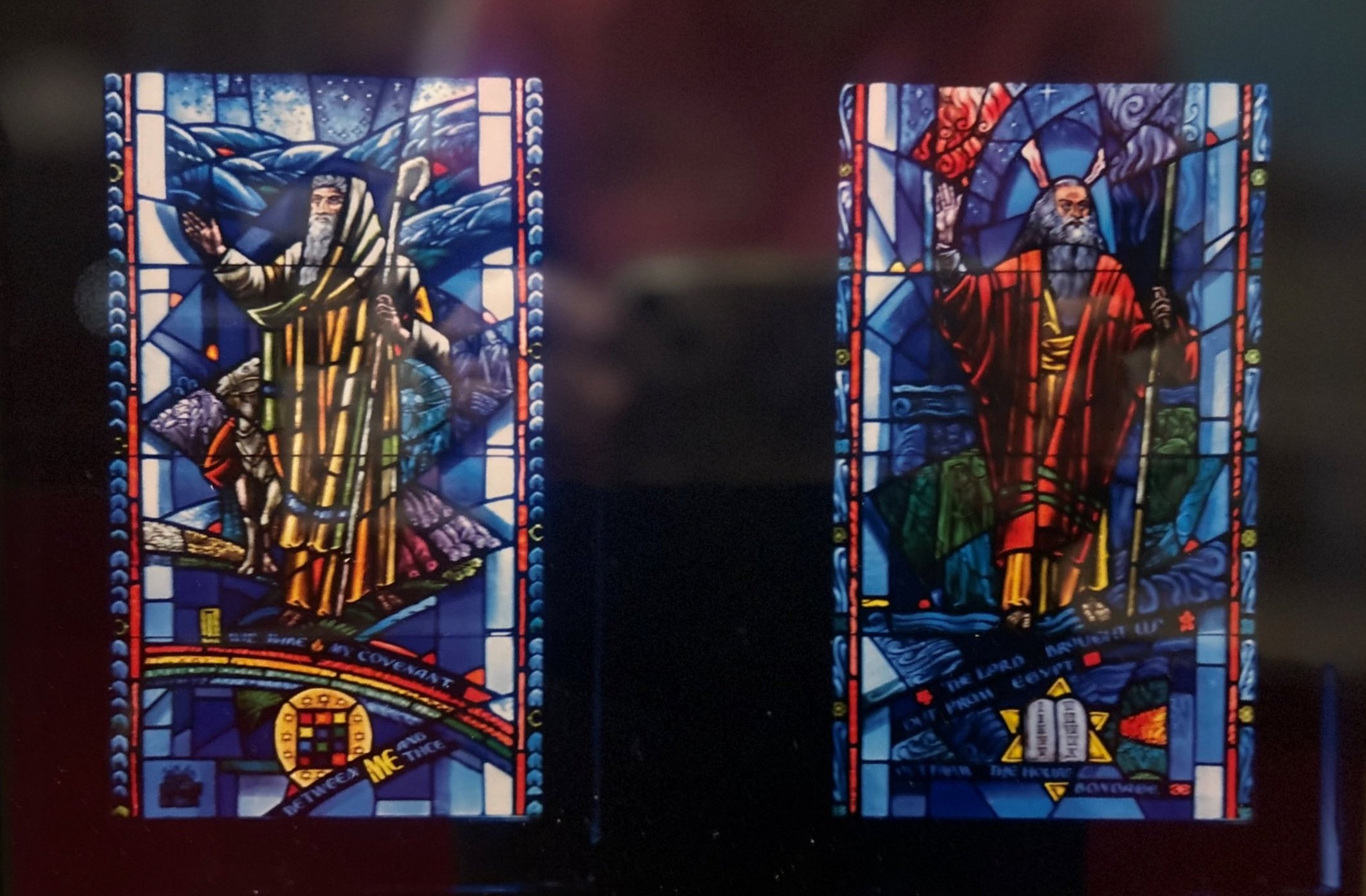 4.  Ogden Memorial Presbyterian Church Stained Glass*  Artist: Larry Kerner.  Photography.  $30