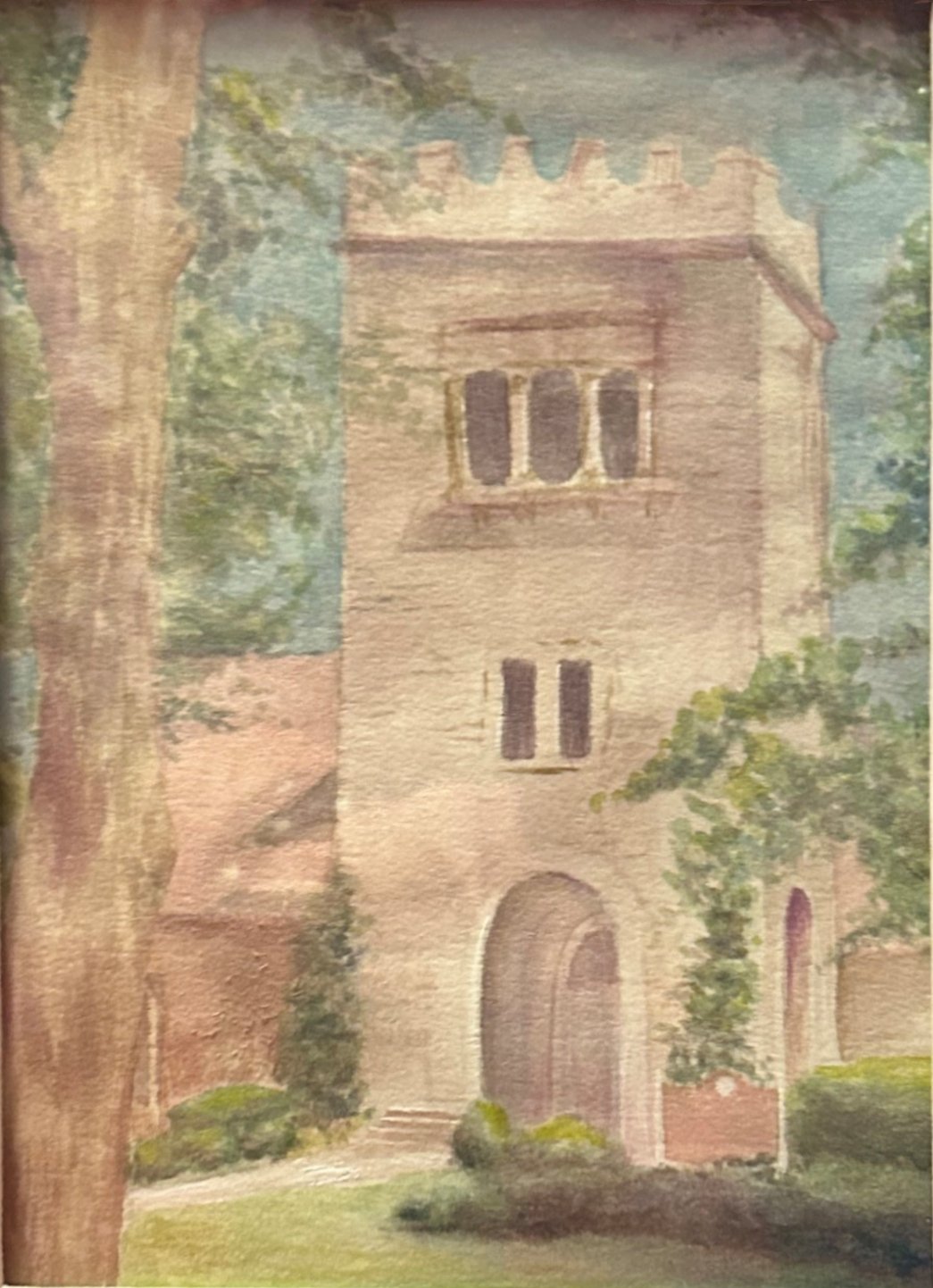 22. Ogden Tower  Artist: Emily Cody Watercolor  $50