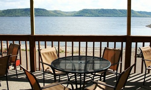 View from the "Pickle Factory" restaurant