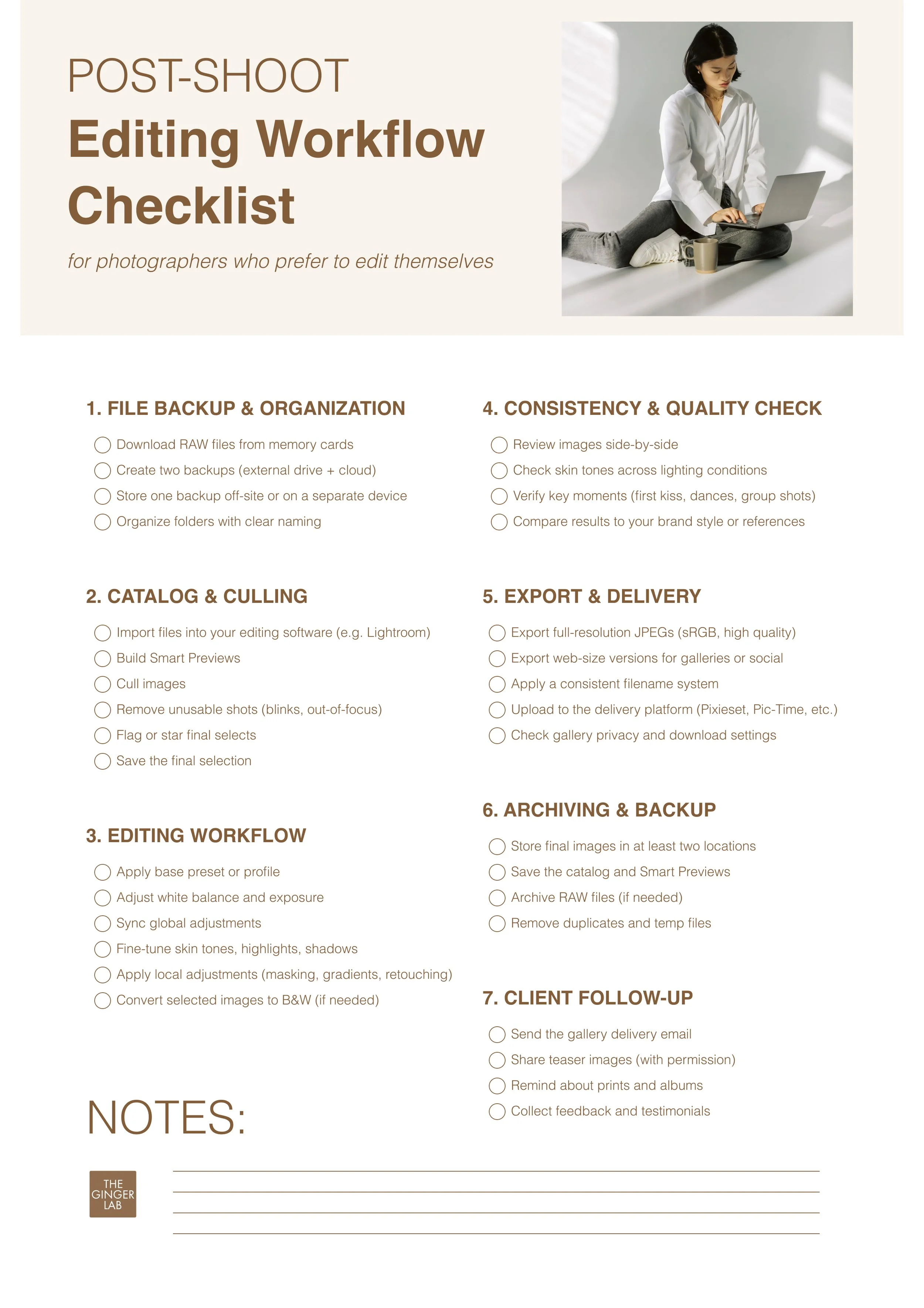 post-shoot editing workflow checklist self.jpg