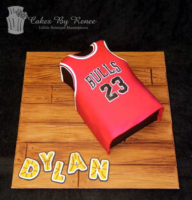 Chicago Bulls Basketball jersey singlet cake mens