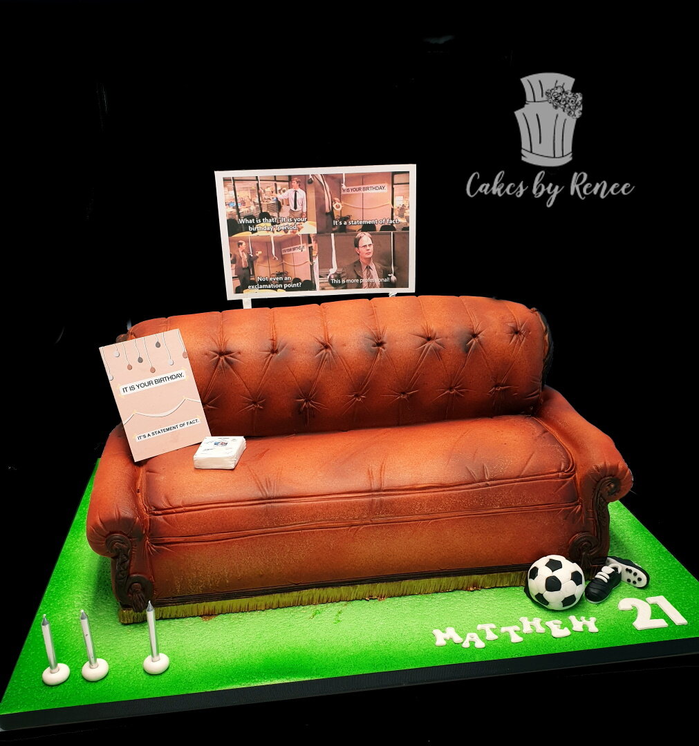 3D cake friends couch lounge