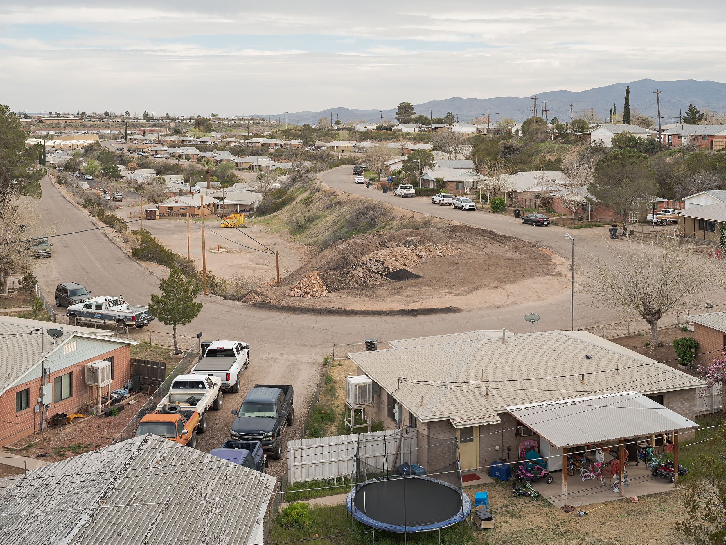 "Down in the hole" section of Freeport-McMoran Morenci housing