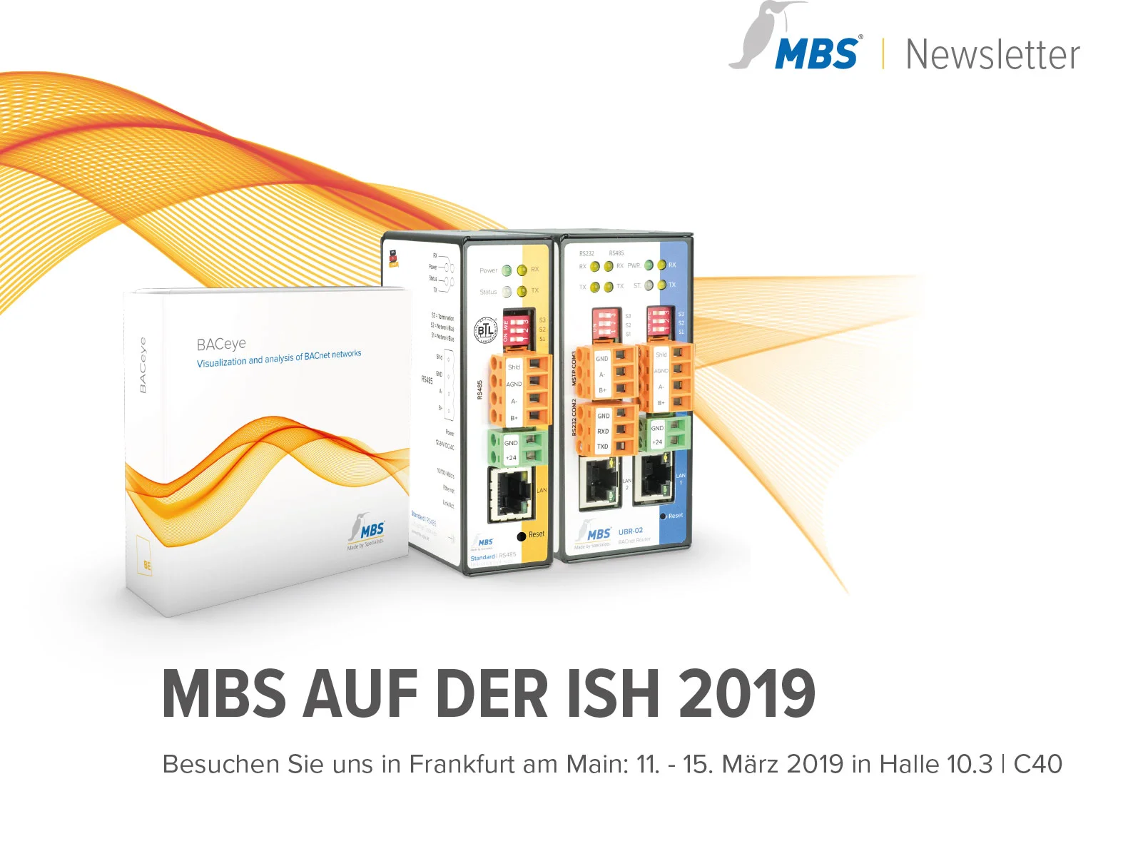 MBS en la ISH 2019 de Fráncfort del Meno