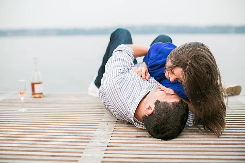 Seattle Madison Beach Park Engagement Session: Michelle &amp; Adam 