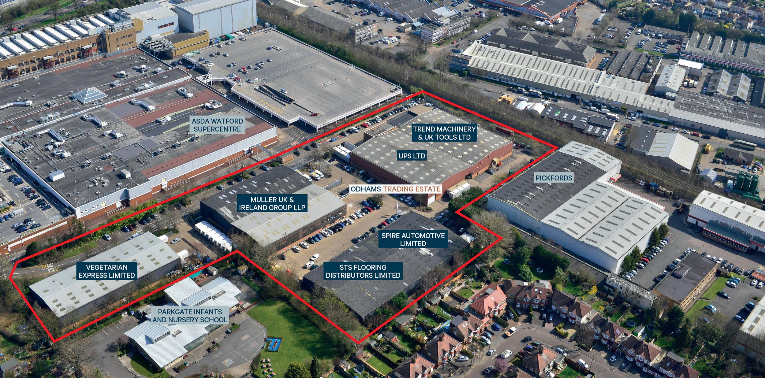 INDUSTRIAL - INVESTMENT - SALE Odhams Trading Estate Inner M25 Industrial Estate Client: Aberdeen Asset Management Purchaser: M&G Price: Confidential