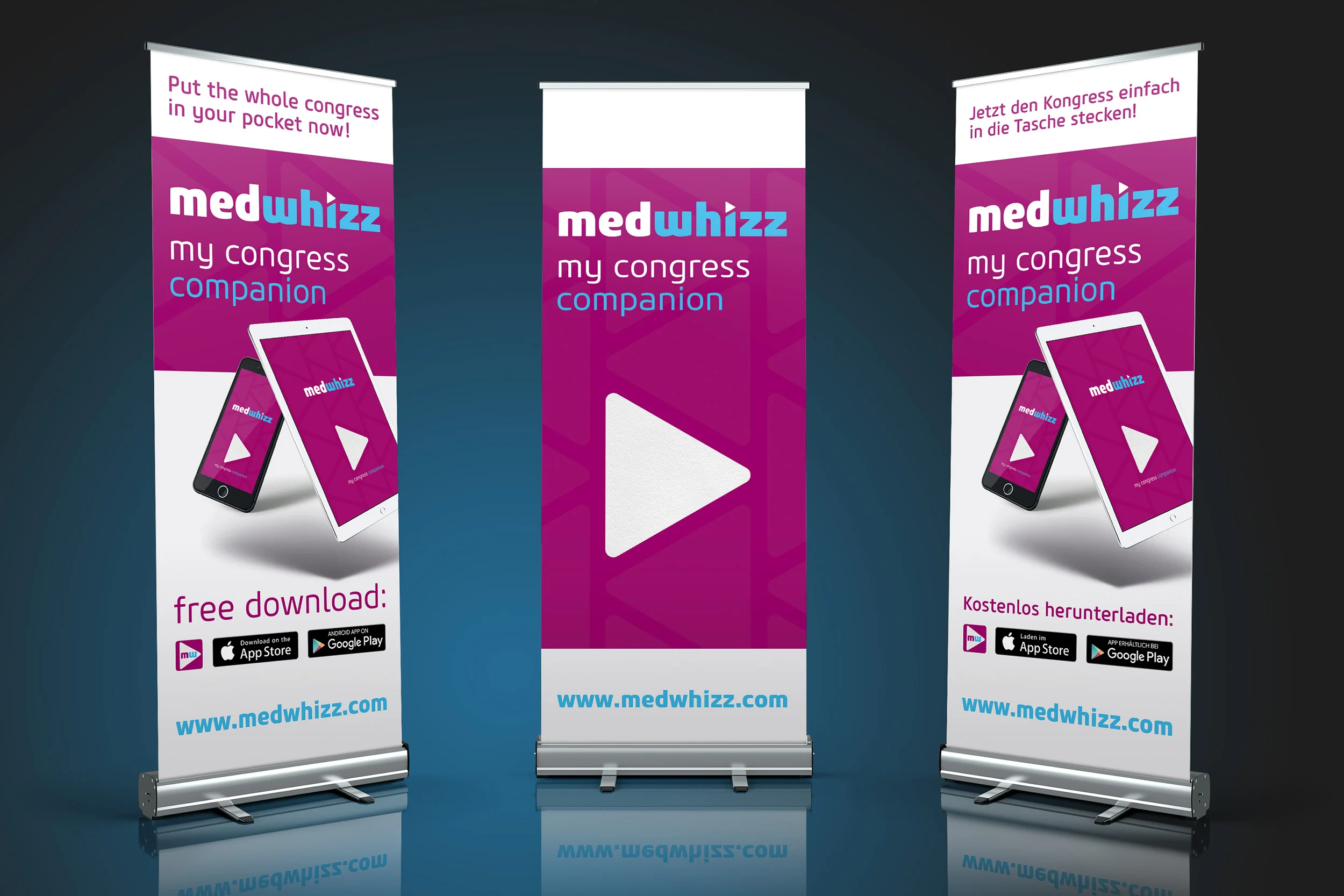 Medwhizz: Congress App-Design