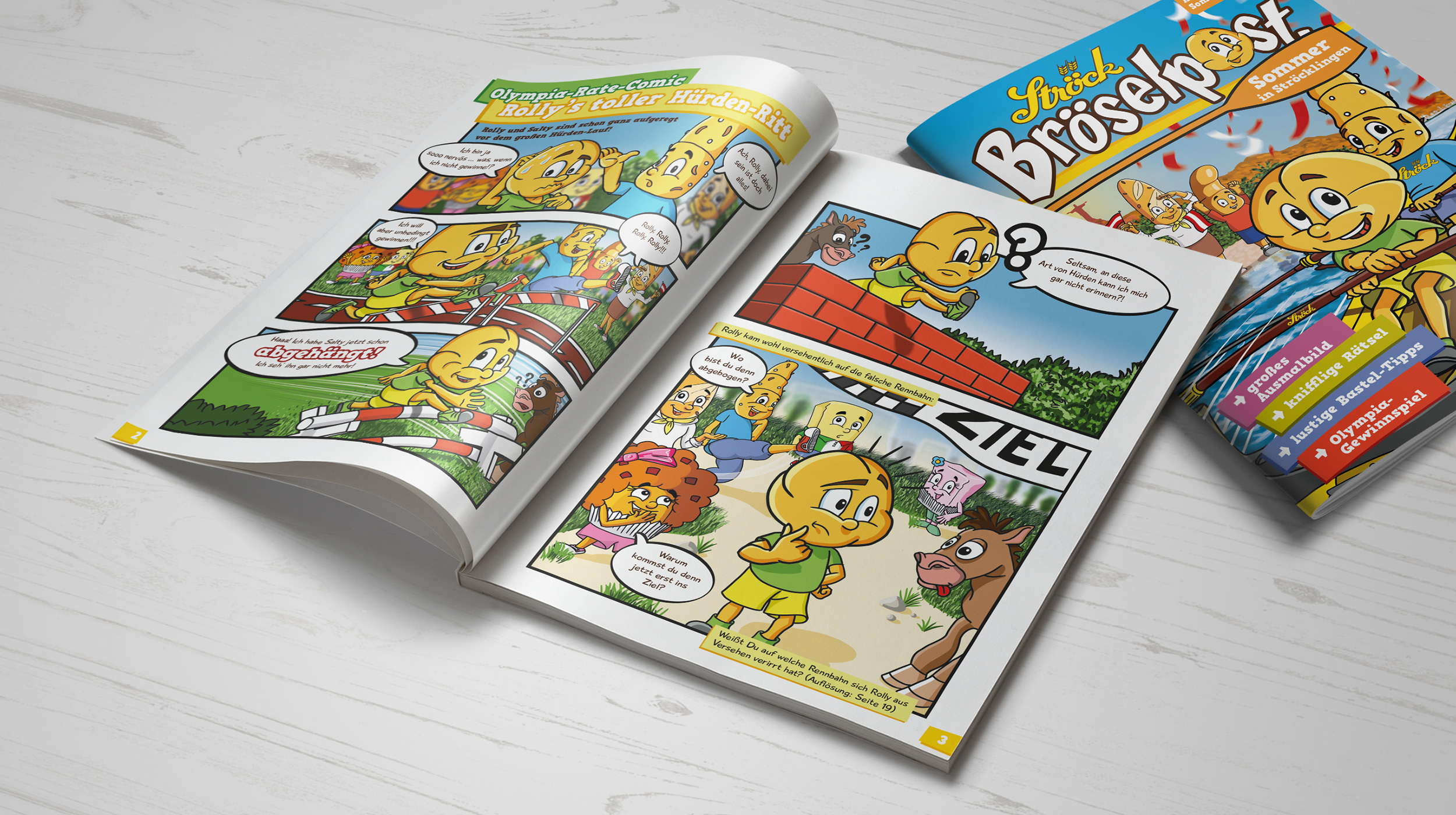 Bäckerei Ströck - Bröselpost Kinder-Magazin