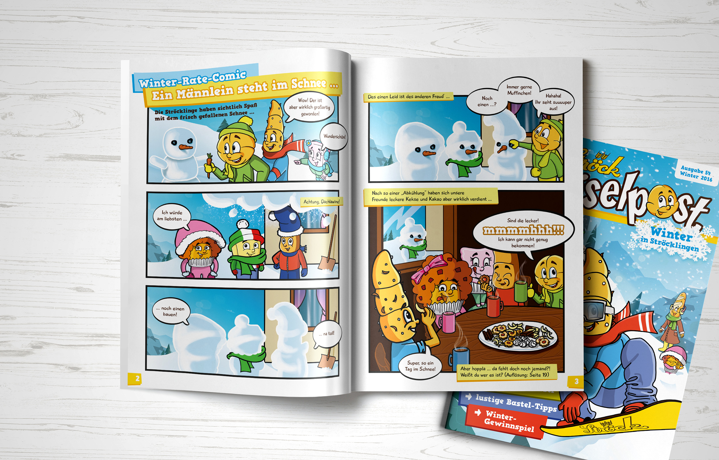 Bäckerei Ströck - Bröselpost Kinder-Magazin