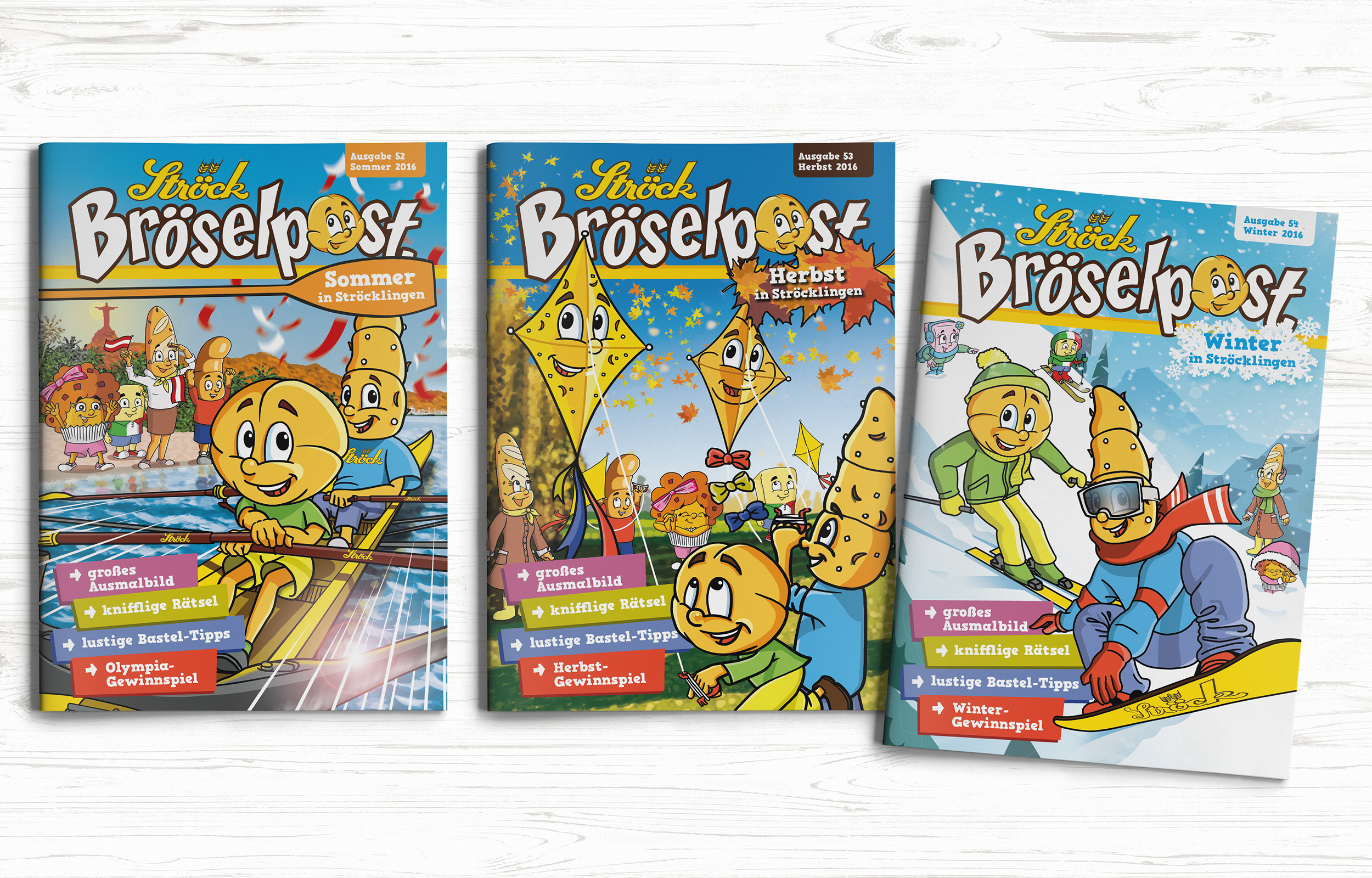 Bäckerei Ströck - Bröselpost Kinder-Magazin