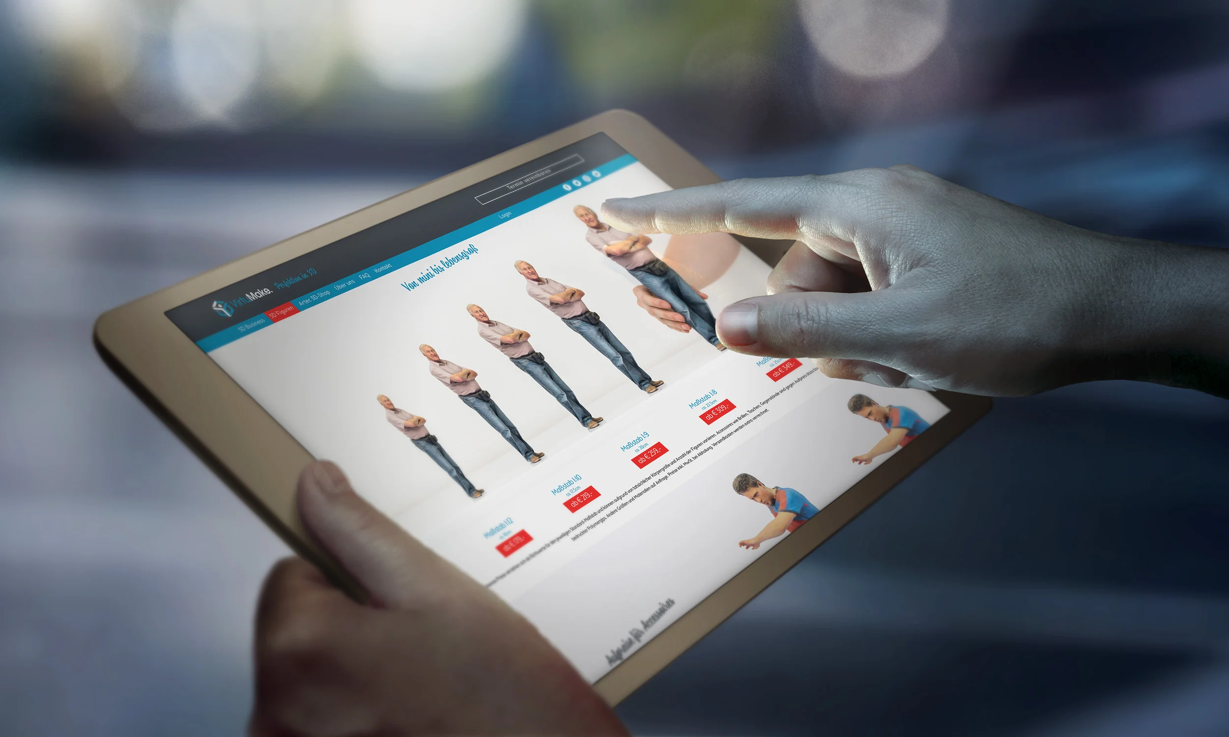 VirtuMake: Web-Design