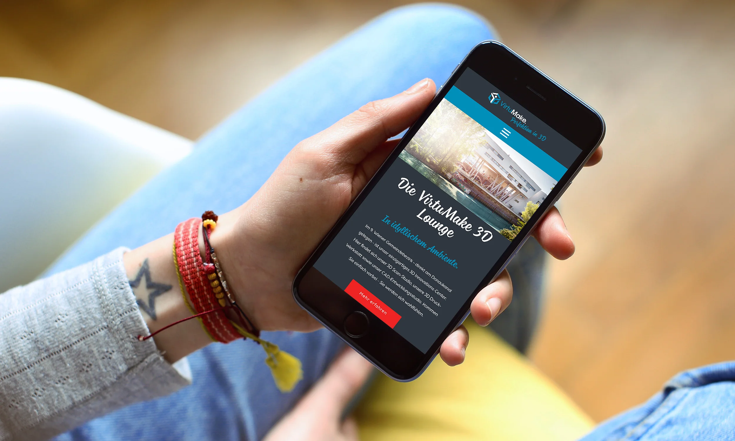 VirtuMake: Web-Design