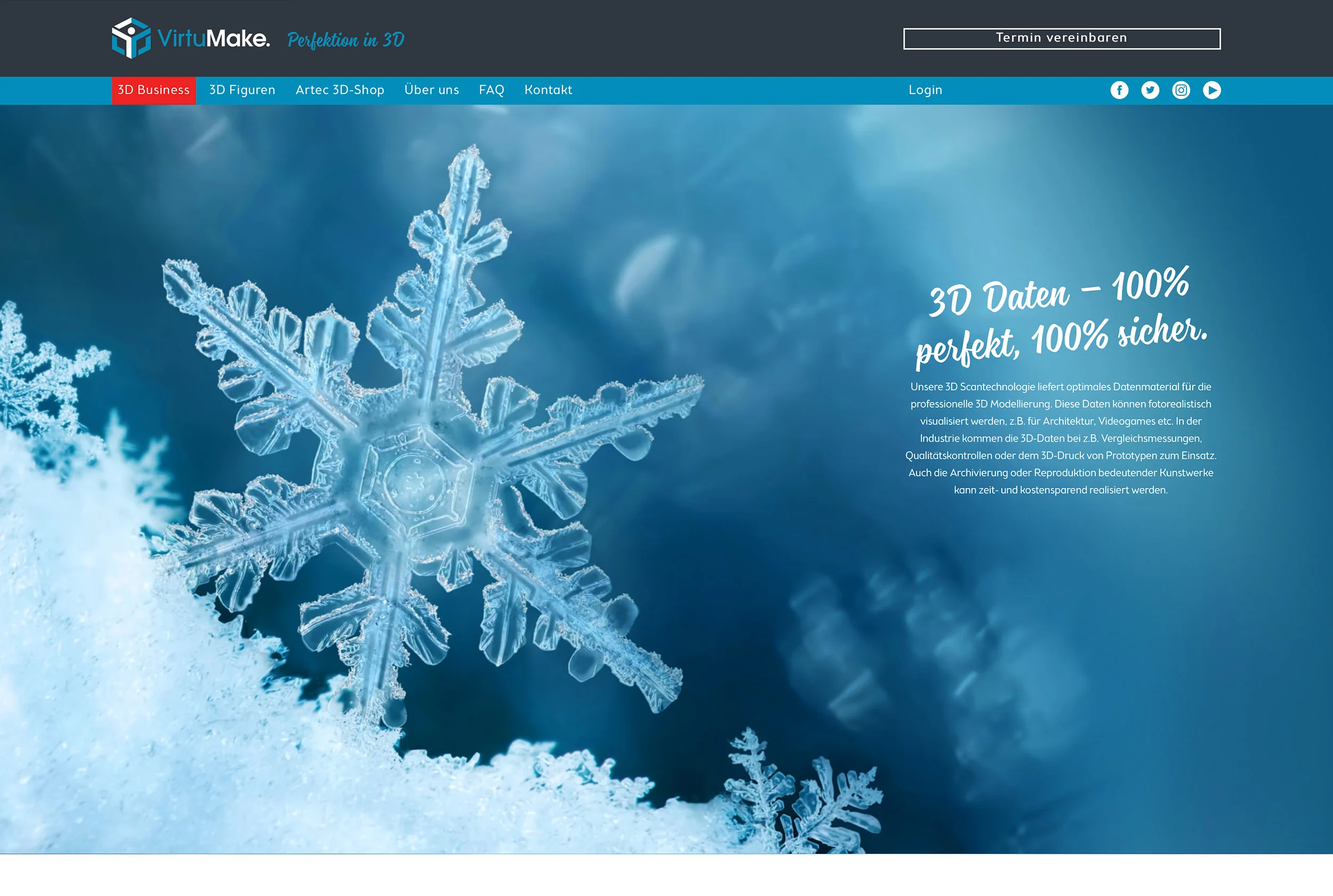 VirtuMake: Web-Design