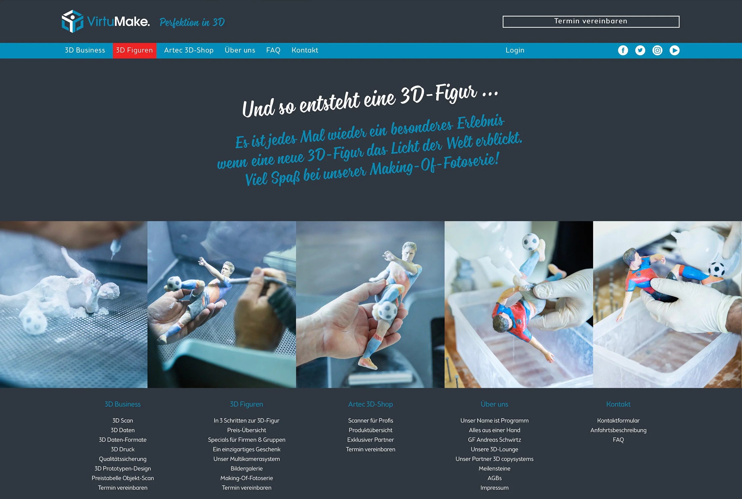 VirtuMake: Web-Design