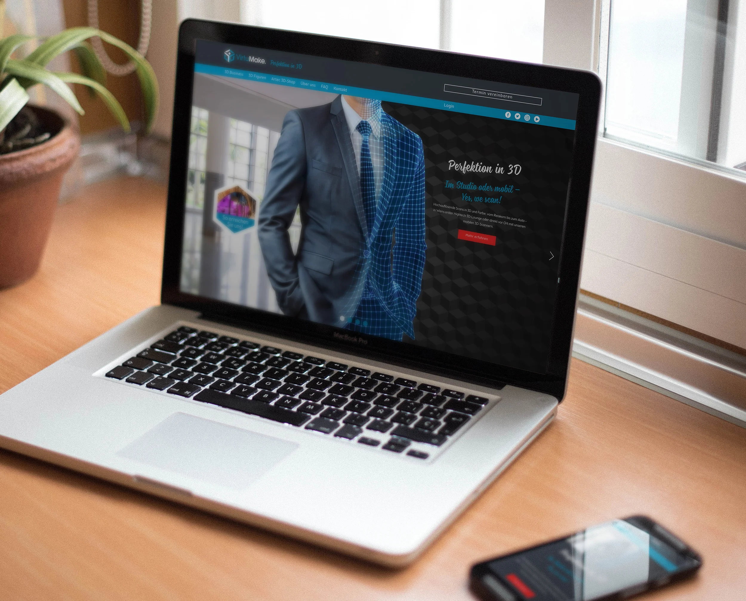 VirtuMake: Web-Design