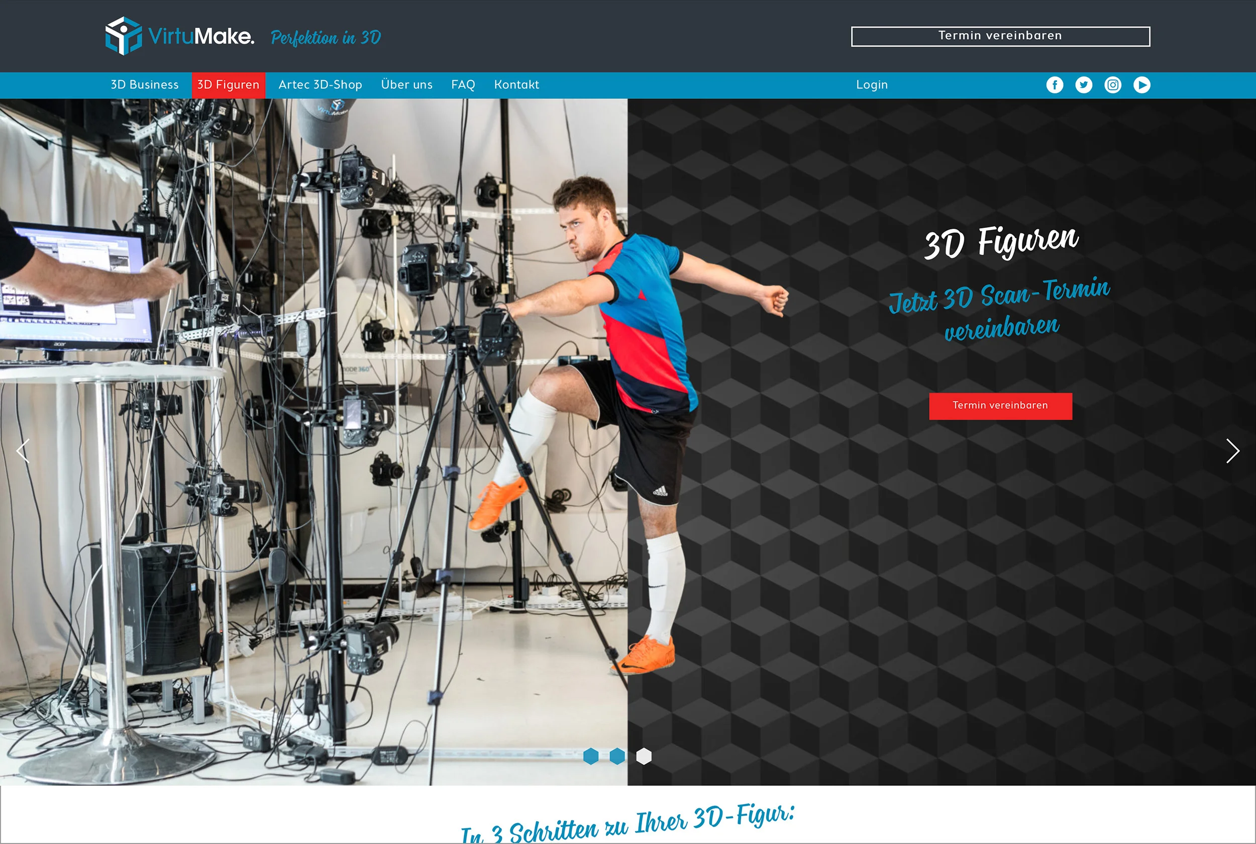 VirtuMake: Web-Design