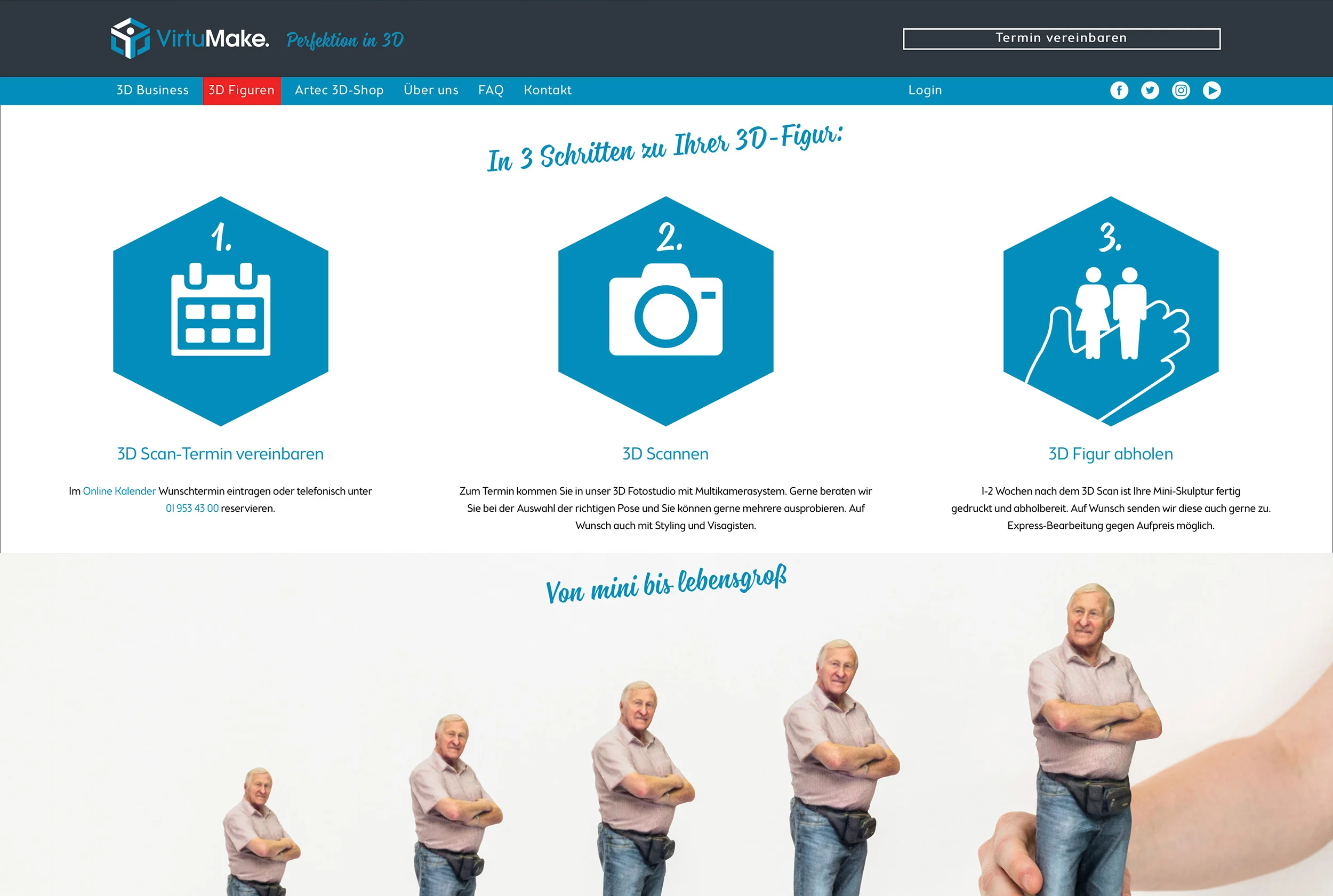 VirtuMake: Web-Design
