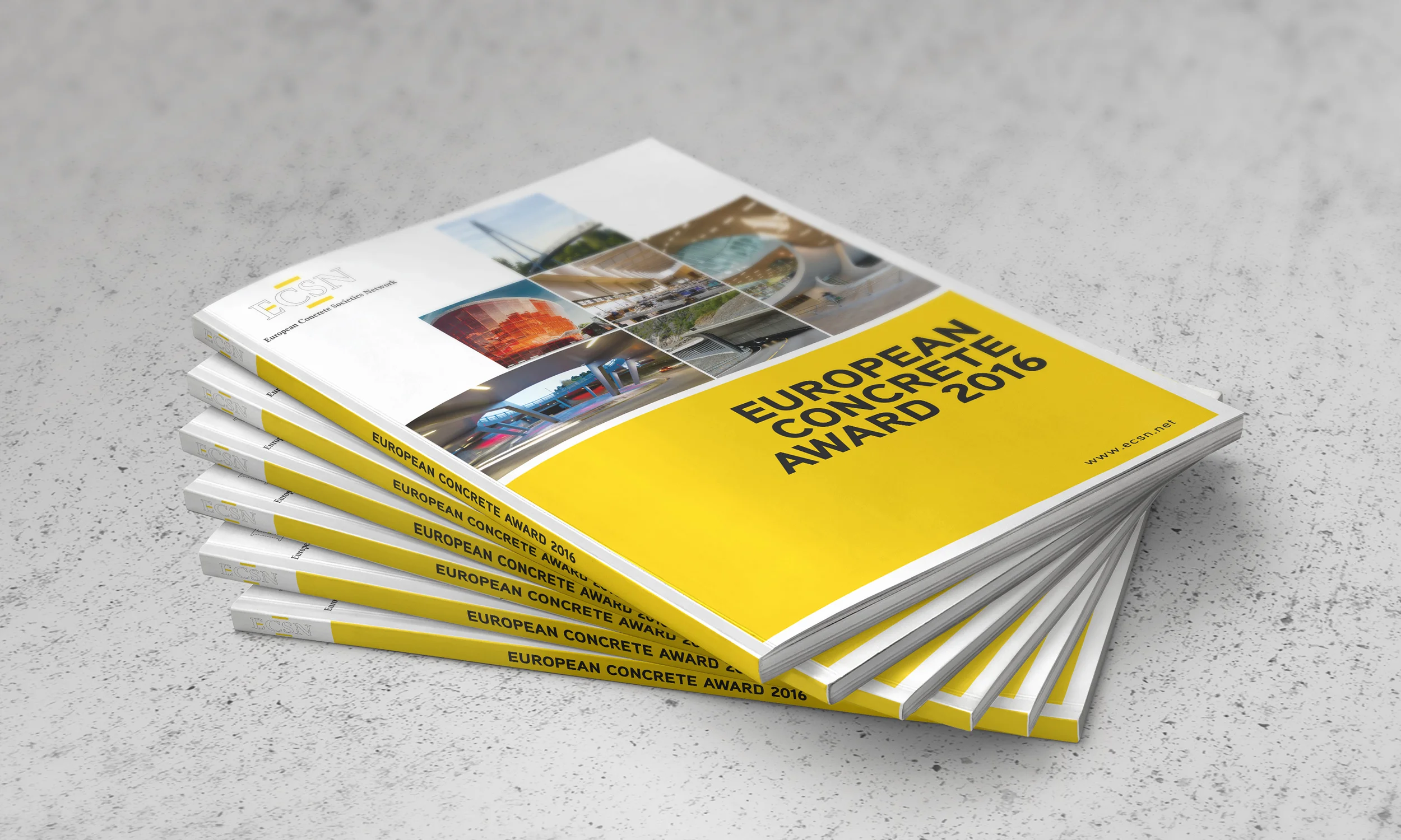 ECSN Concrete Award 2016: Editorial-Design