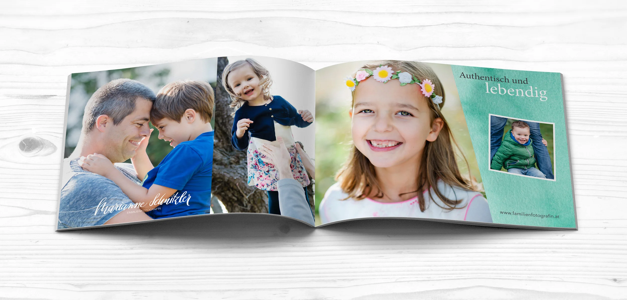 Marianne Schnitzler: Folder-Design