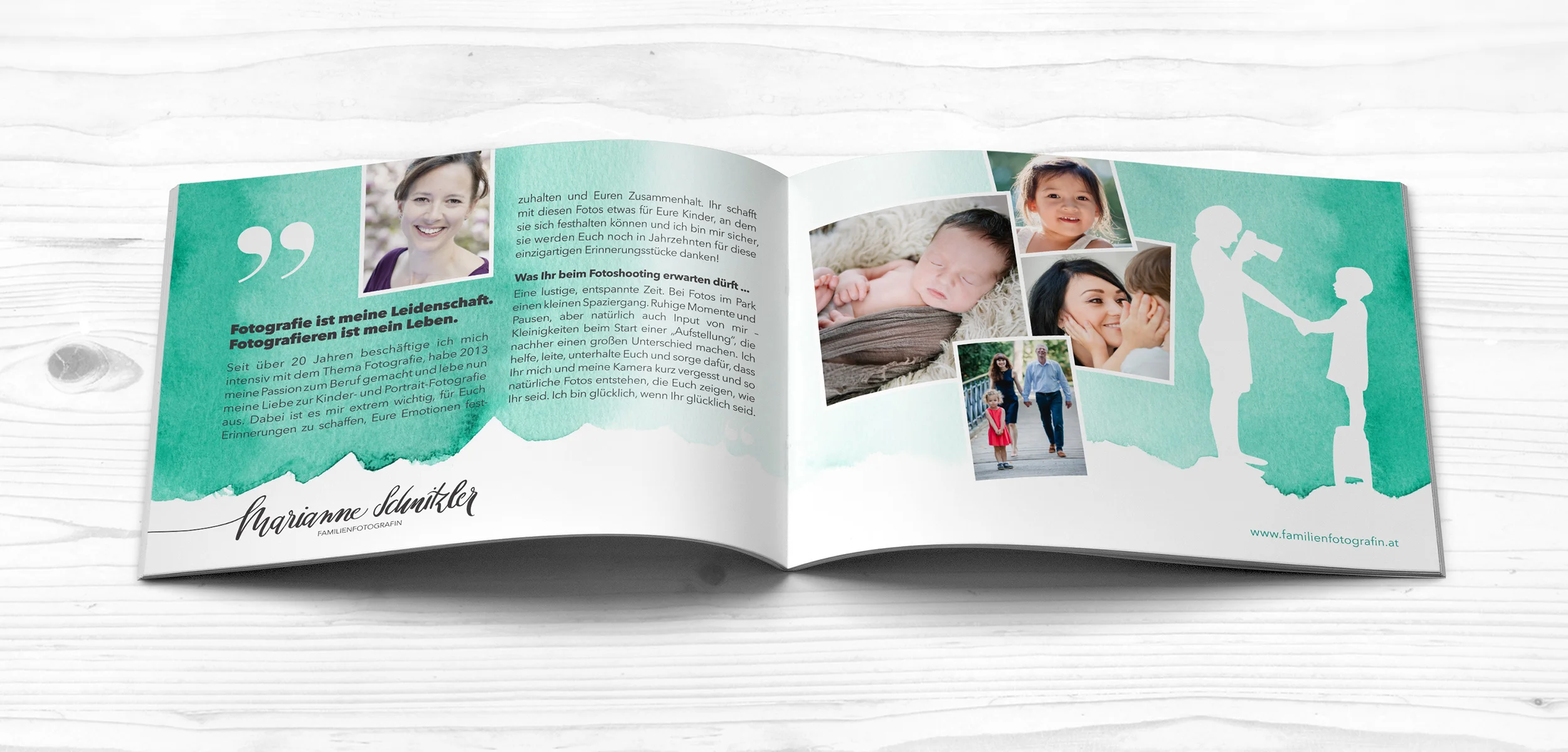 Marianne Schnitzler: Folder-Design