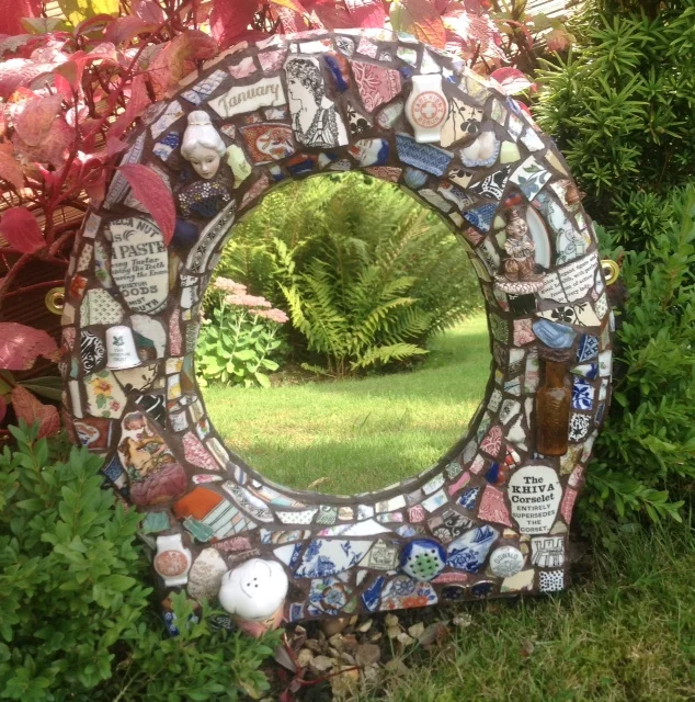 Victorian Loo Seat Mirror