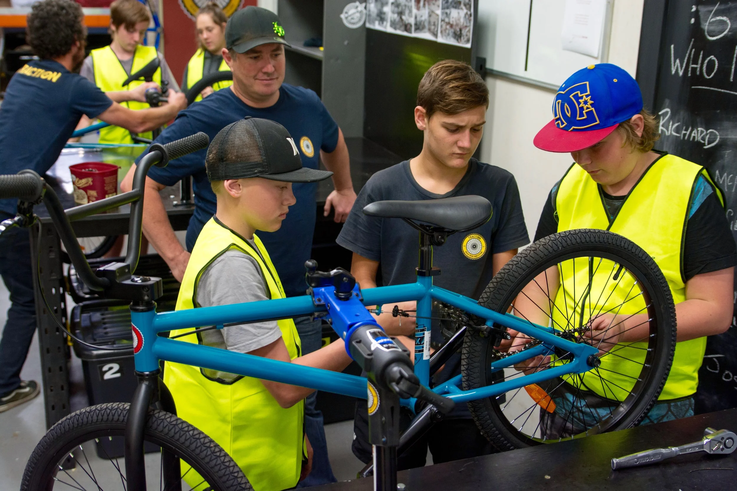 84 bikes donated to Brisbane youth program, Traction Cycles