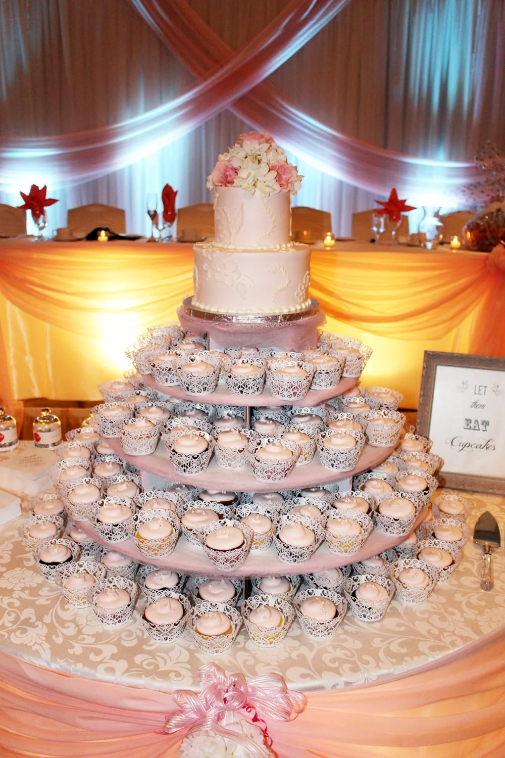 2 Tier Topped Cupcake Tree
