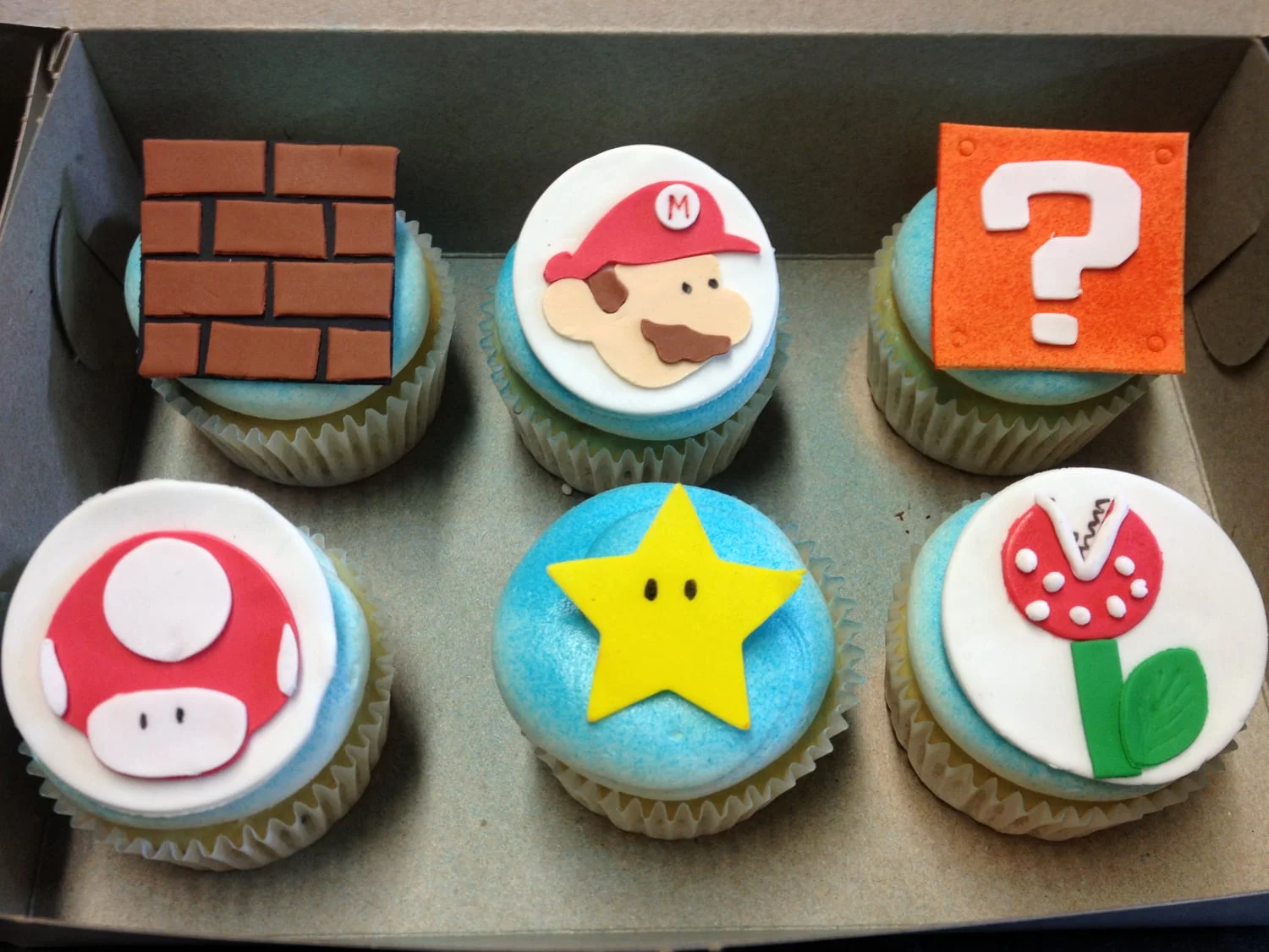 Super Mario Cupcakes