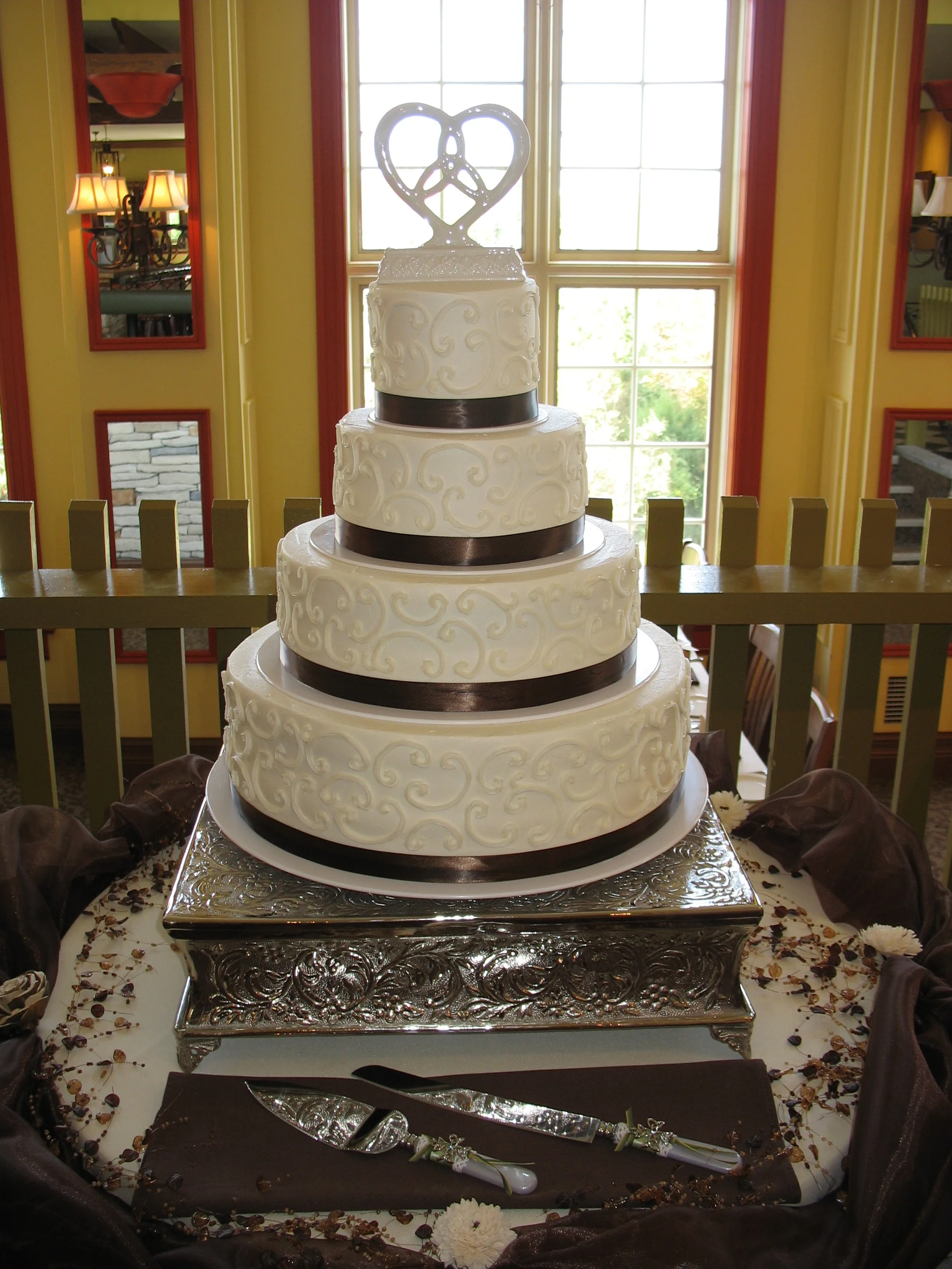Signature Scrollwork 4 Tier