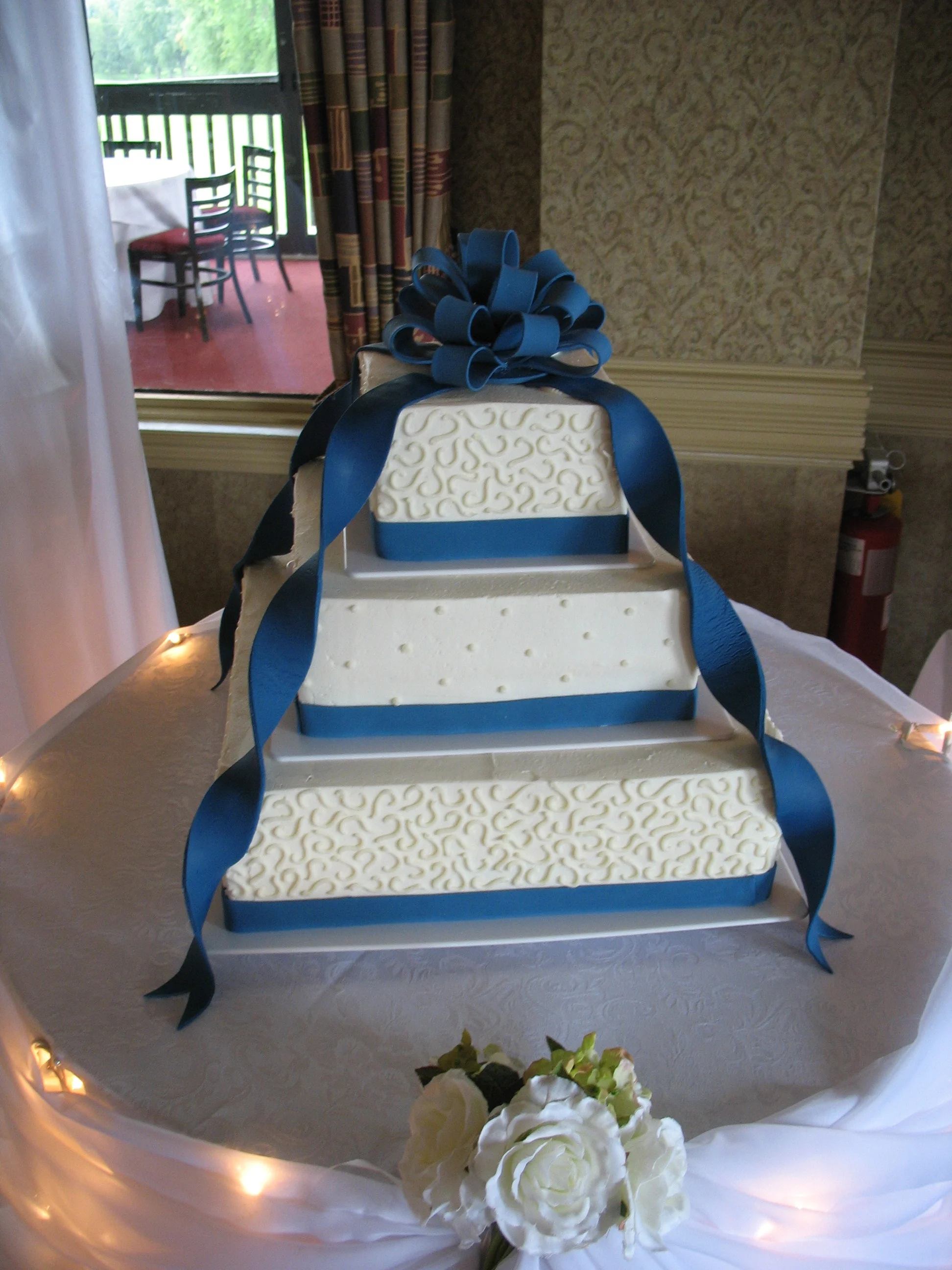 Wrapped With Blue Ribbon