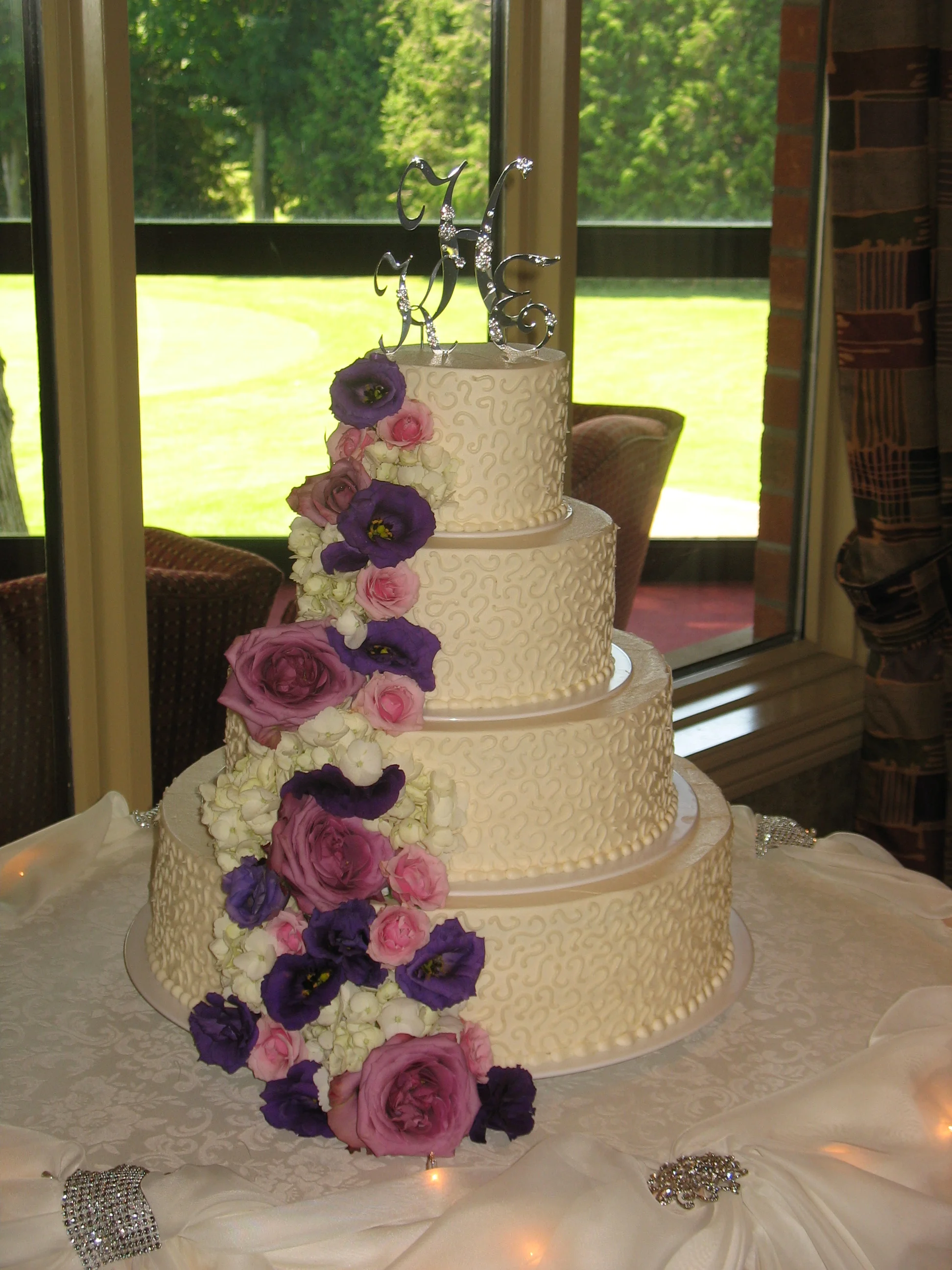 4 Tier Flower Cascade