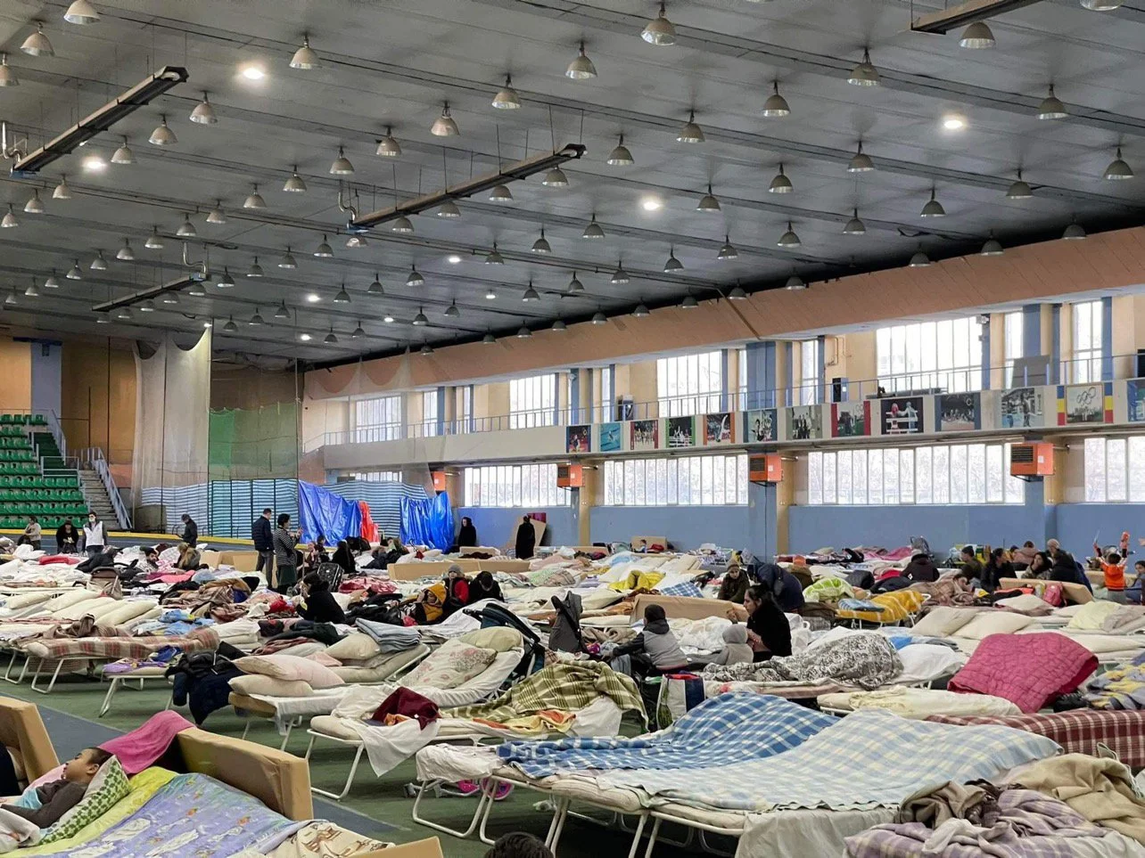 Helping the one of the Refugee Centres in Moldova