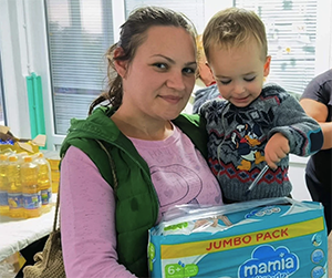 We are still supporting Ukranian refugees in Moldova