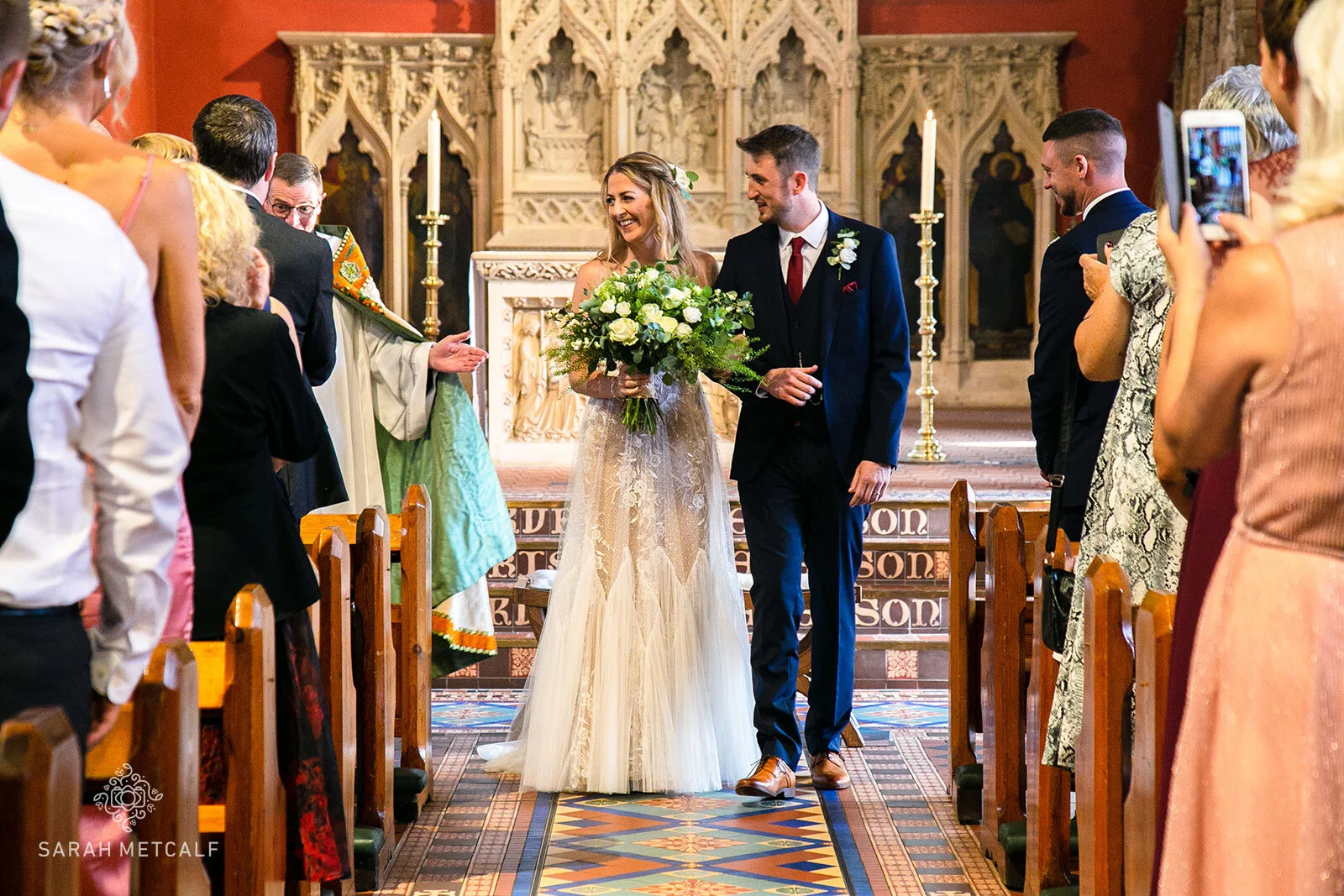 St Mary's Cathedral and St Mary's Heritage Centre, Newcastle Wedding - Libby and James 21/9/19