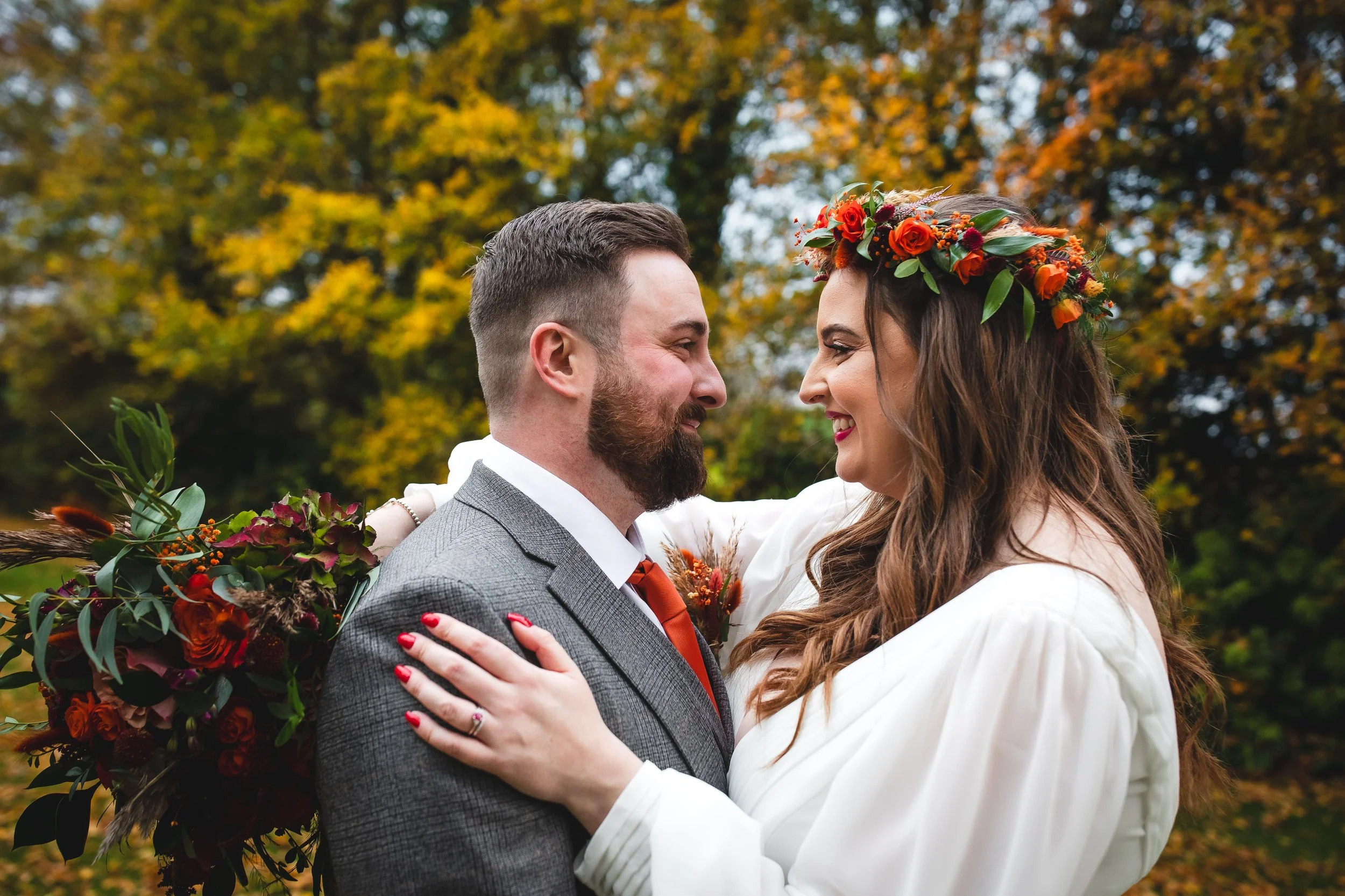Aaron &amp; Hannah’s Autumn Wedding at Horton Grange Country House