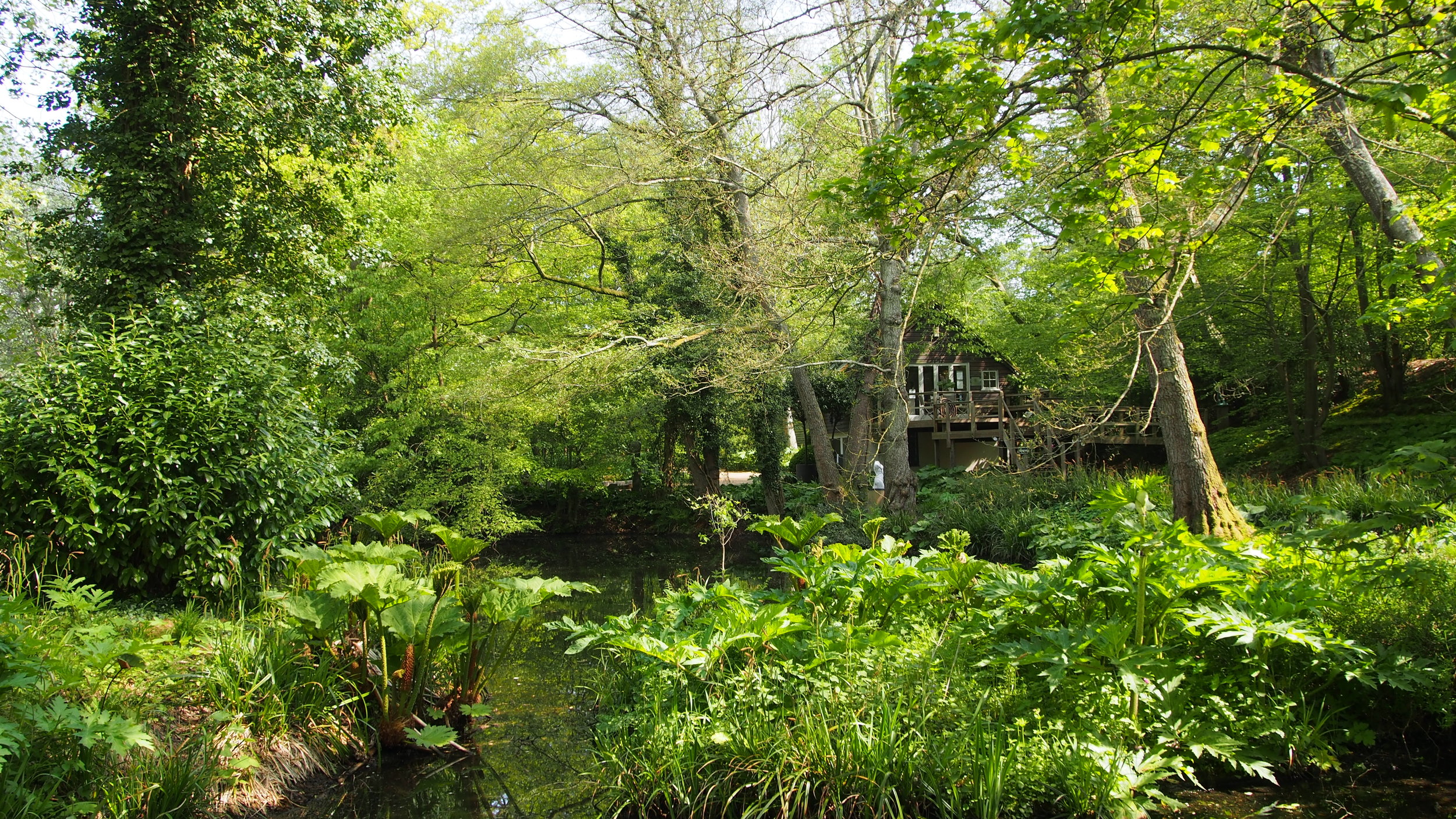 Magical ponds and waterways criss-cross the gardens